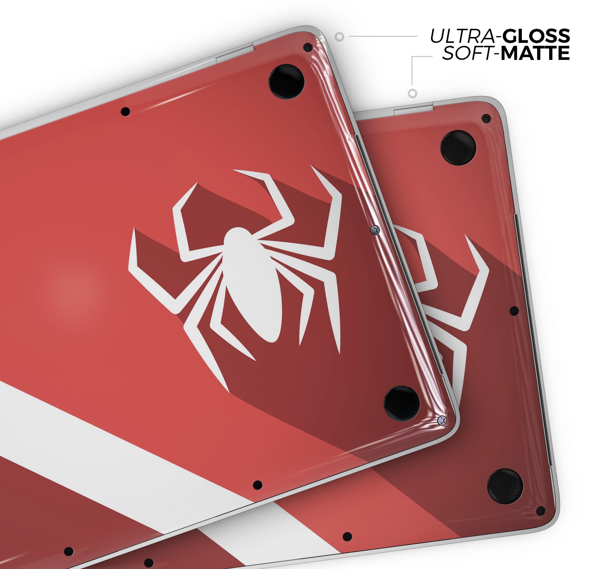 Dark Super Hero Wars 12 skin for MacBook Pro, featuring vibrant comic-style graphics and a sleek design.