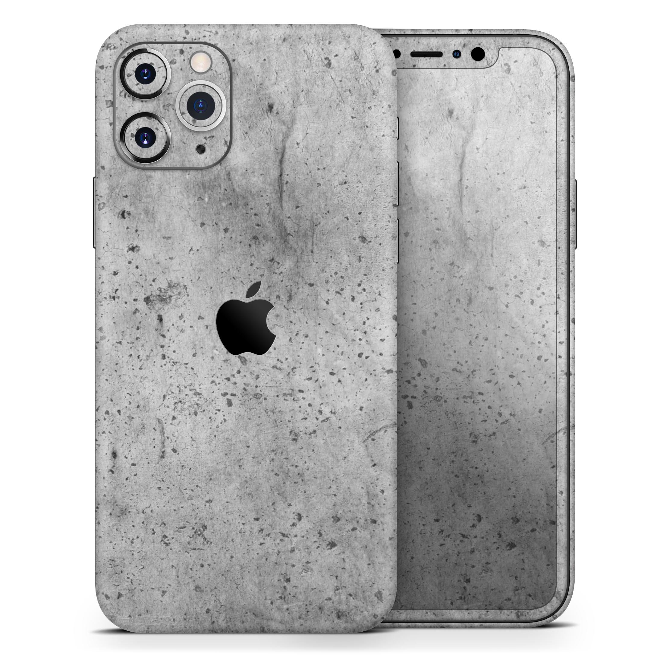 Concrete Grunge Texture skin for Apple iPhone, showcasing a stylish design with a textured finish, perfect for personalizing your device.