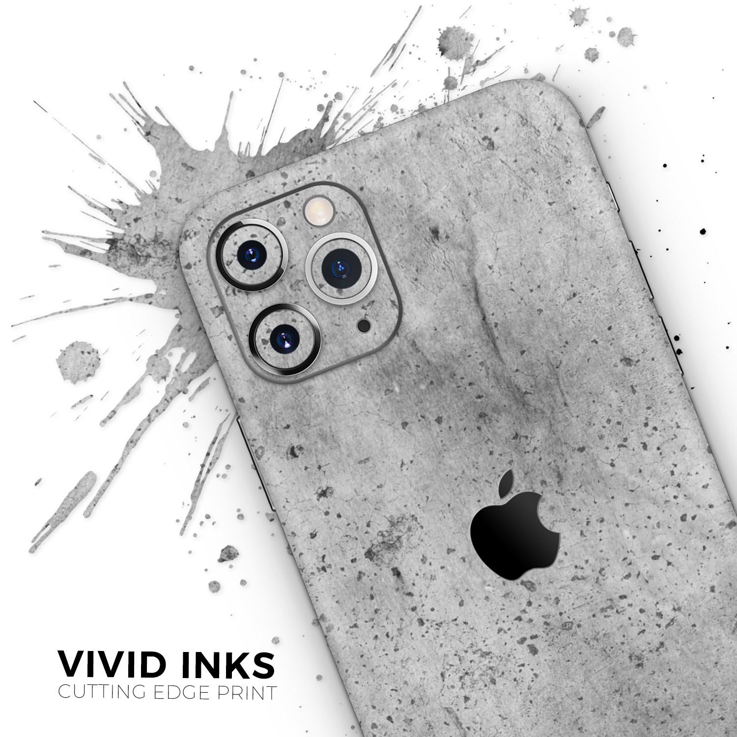 Concrete Grunge Texture skin for Apple iPhone, showcasing a stylish design with a textured finish, perfect for personalizing your device.