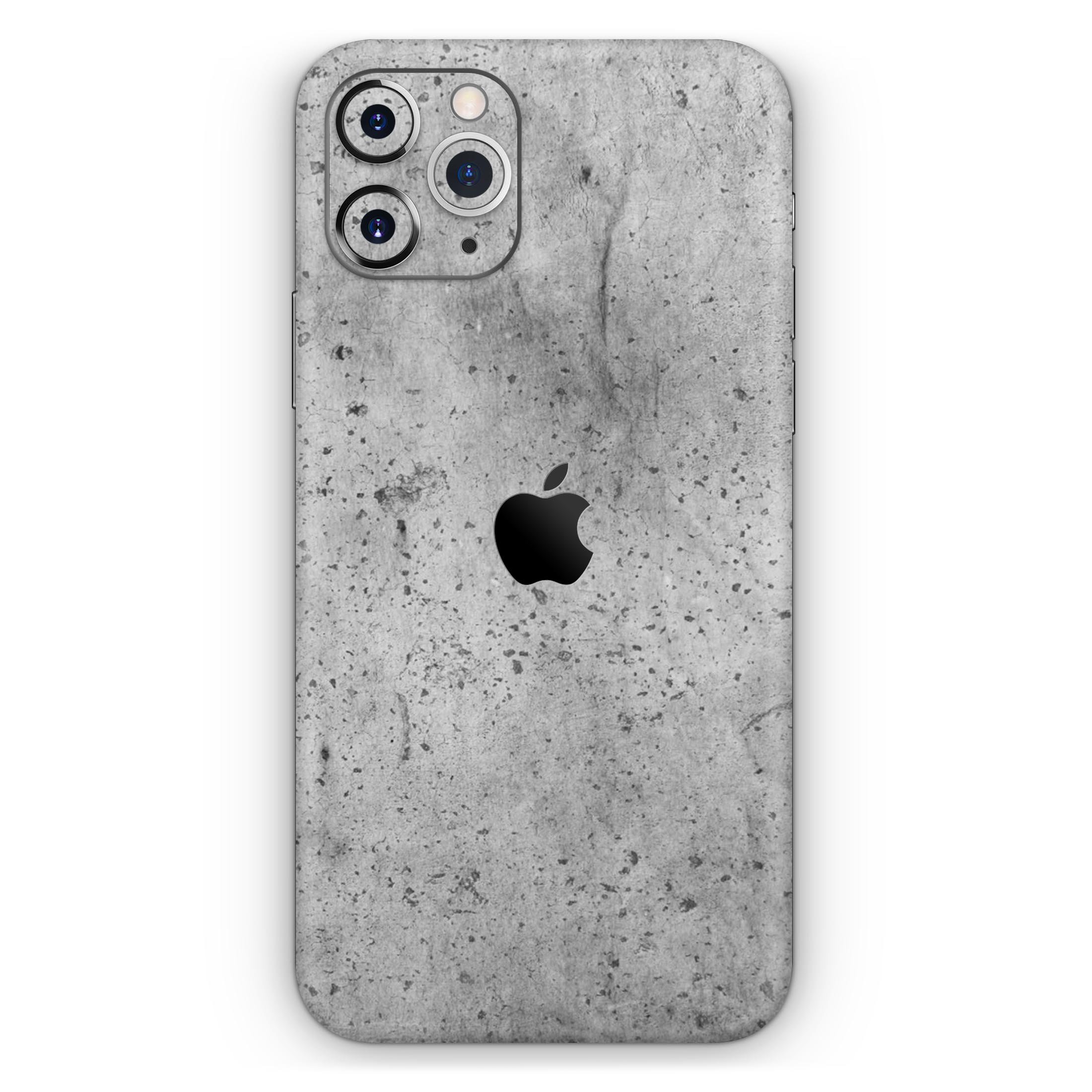 Concrete Grunge Texture skin for Apple iPhone, showcasing a stylish design with a textured finish, perfect for personalizing your device.