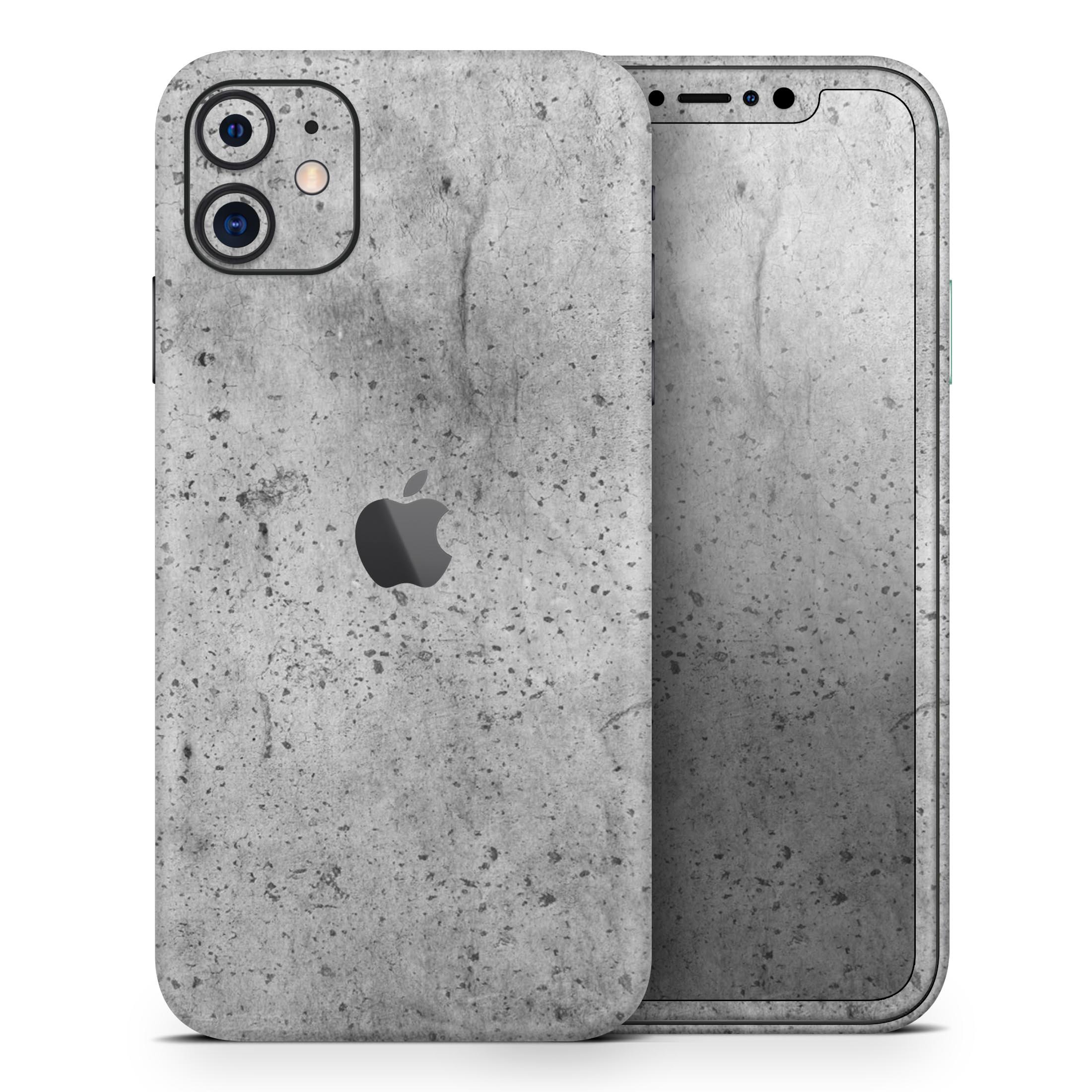 Concrete Grunge Texture skin for Apple iPhone, showcasing a stylish design with a textured finish, perfect for personalizing your device.