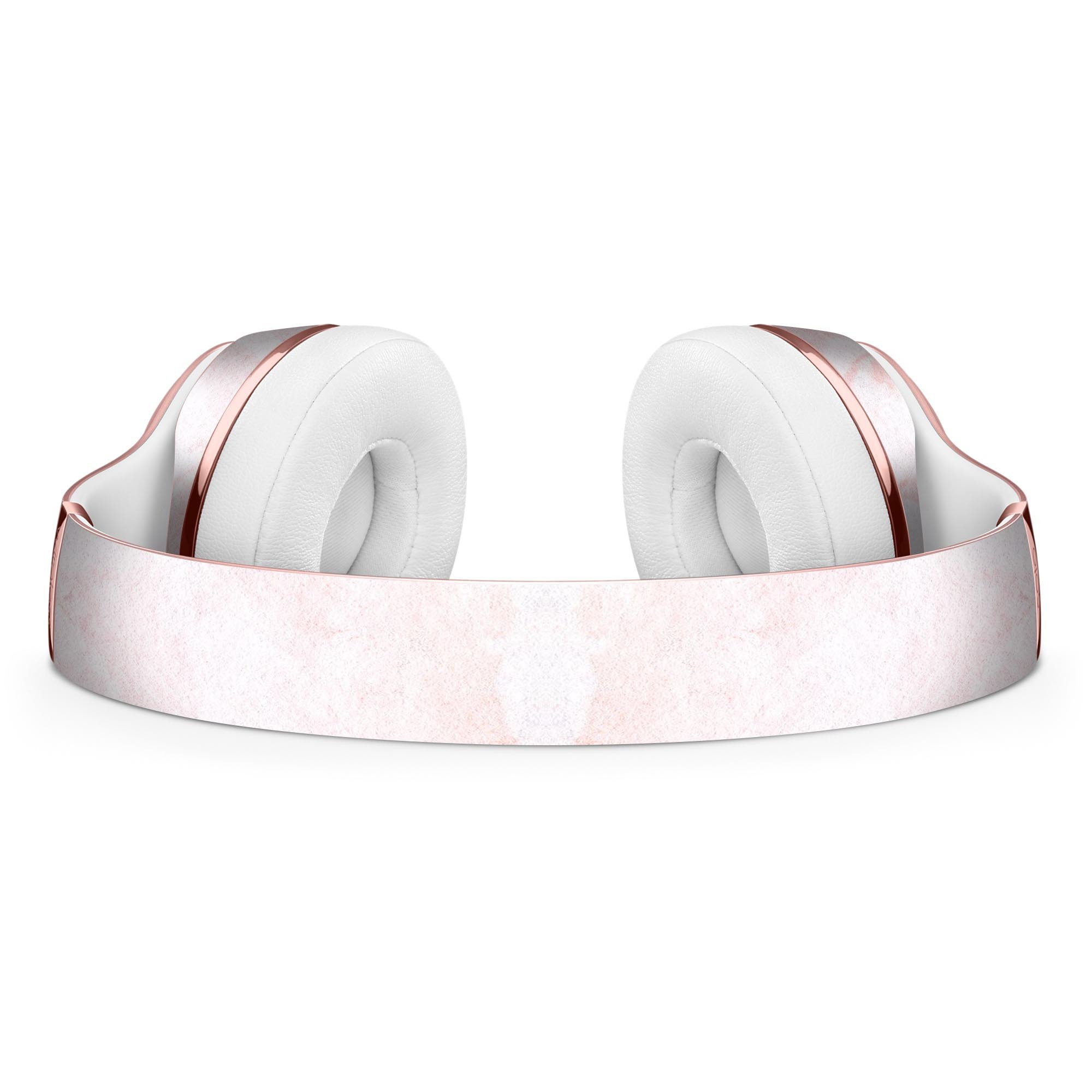 Coral 39 Textured Marble Skin Kit for Beats by Dre Solo 3 Wireless Headphones, showcasing a stylish design and premium vinyl material.