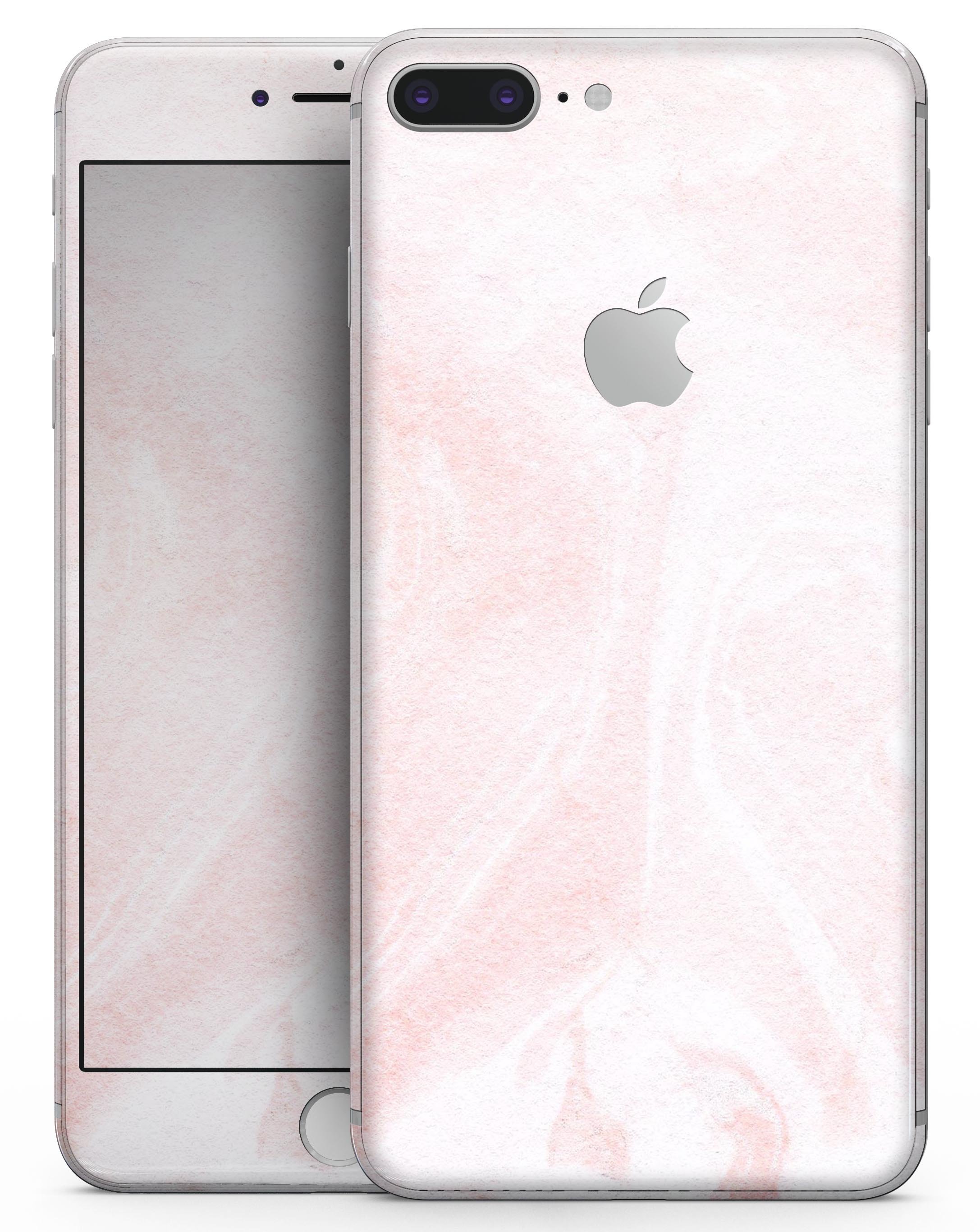 Coral 39 Textured Marble skin for iPhone 8 and 8 Plus, showcasing a stylish marble design.