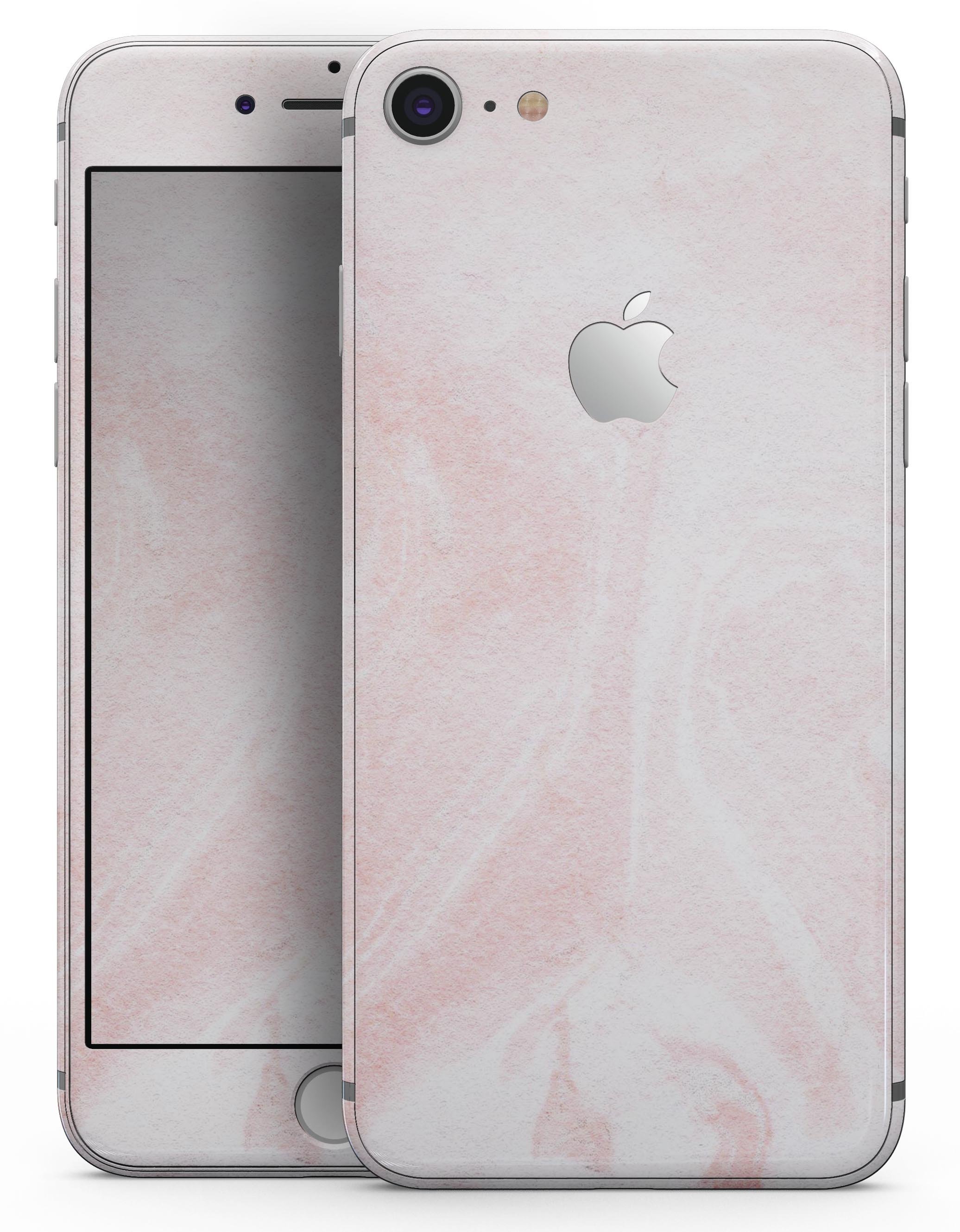 Coral 39 Textured Marble skin for iPhone 8 and 8 Plus, showcasing a stylish marble design.