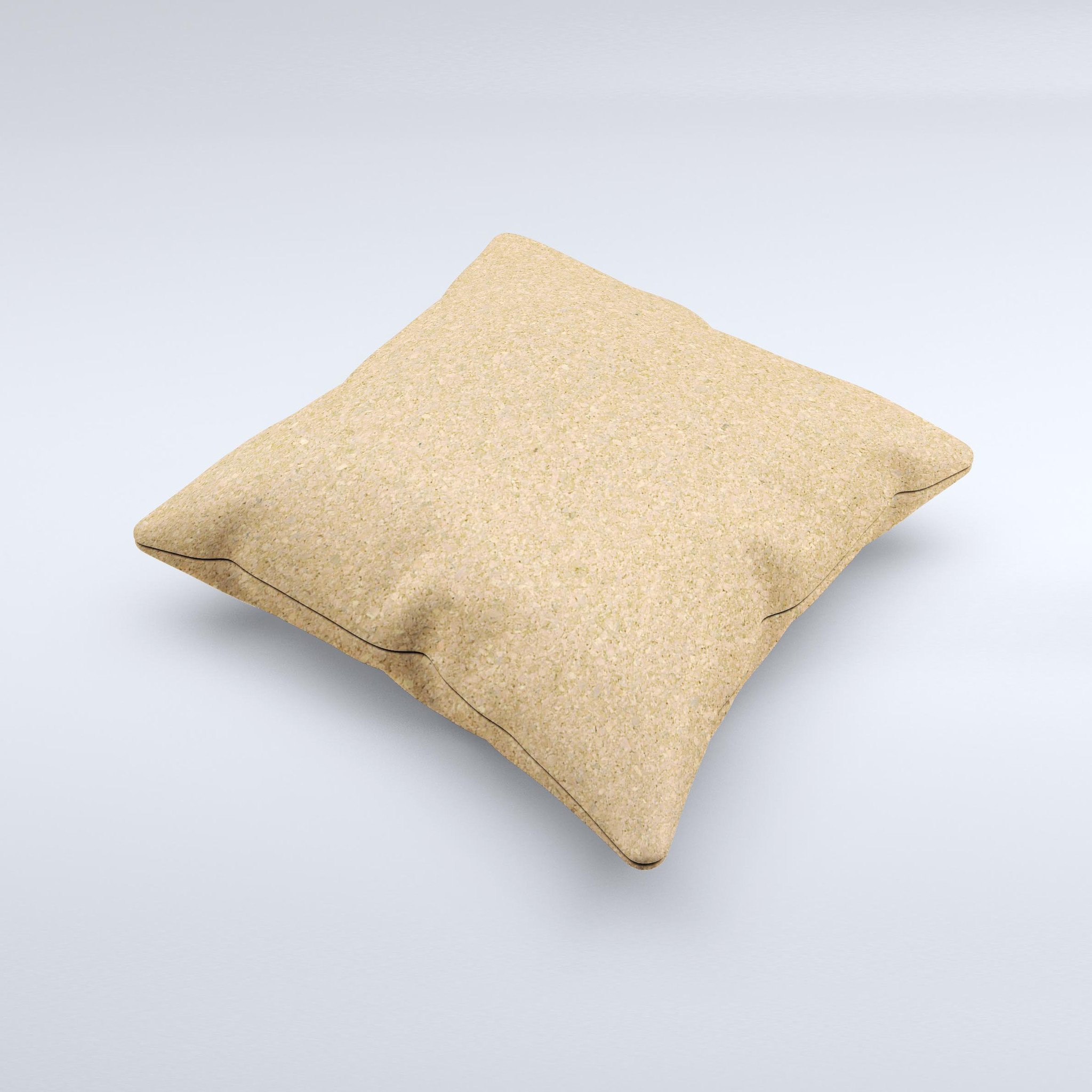 CorkBoard Ink-Fuzed Decorative Throw Pillow featuring unique handmade graphics and high-quality fabric, perfect for home decor.