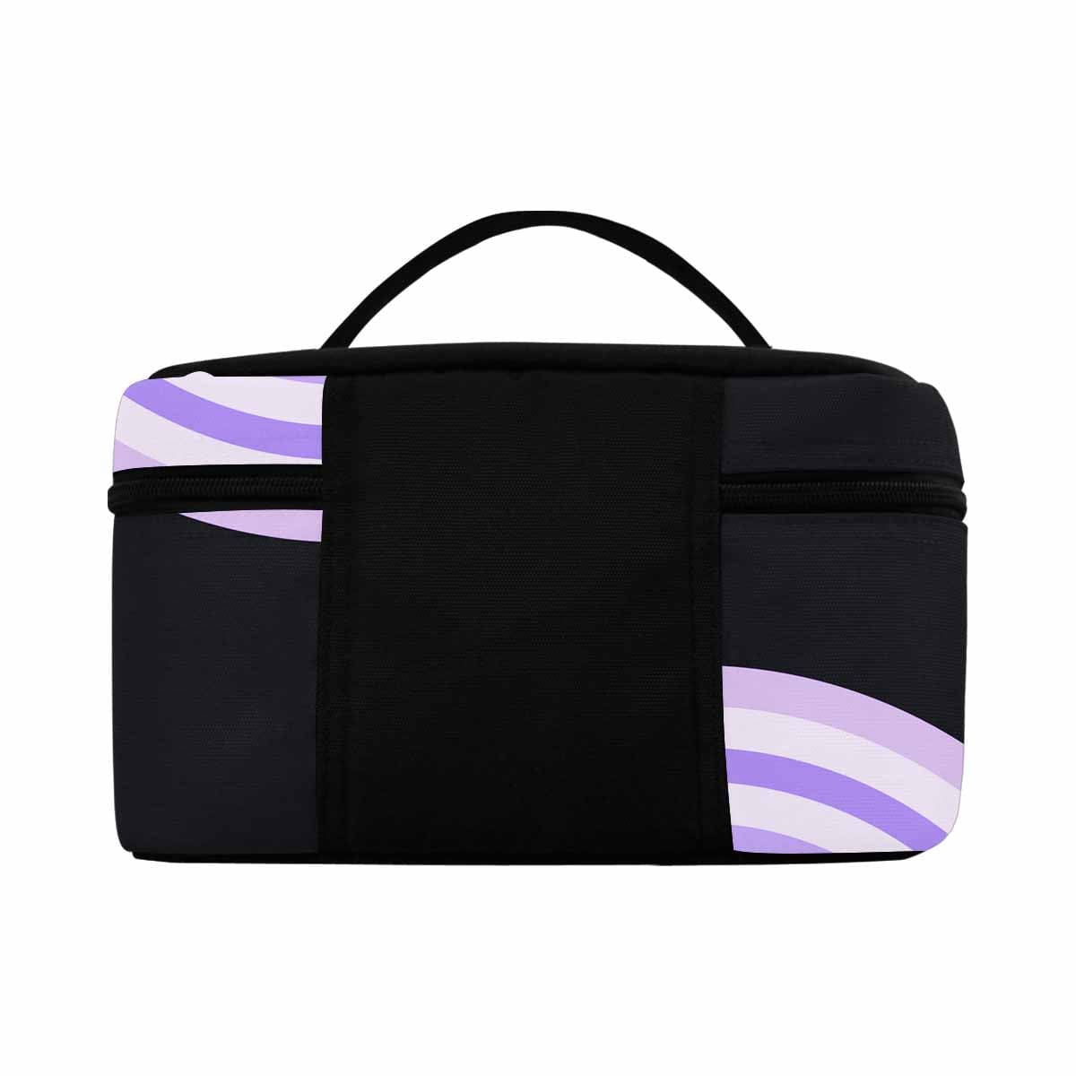 Stylish cosmetic bag with multiple compartments, made of durable water-resistant material, perfect for organizing beauty essentials.