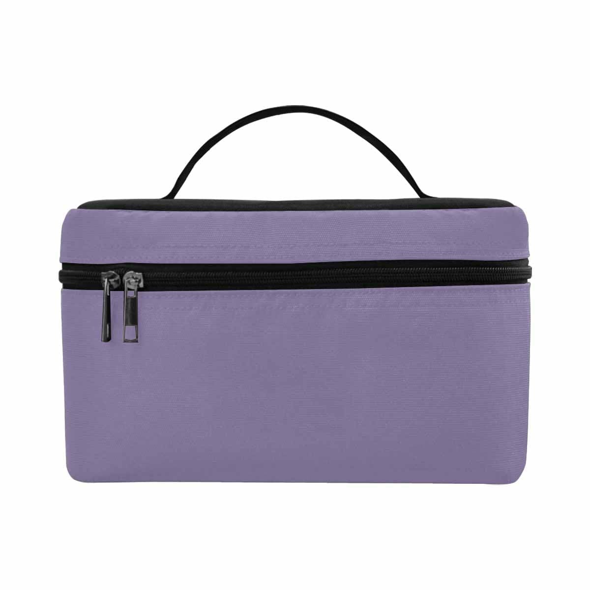 Purple Haze Cosmetic Bag showcasing its stylish design and spacious compartments, perfect for organizing beauty essentials.