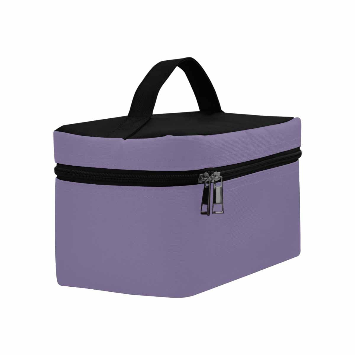 Purple Haze Cosmetic Bag showcasing its stylish design and spacious compartments, perfect for organizing beauty essentials.