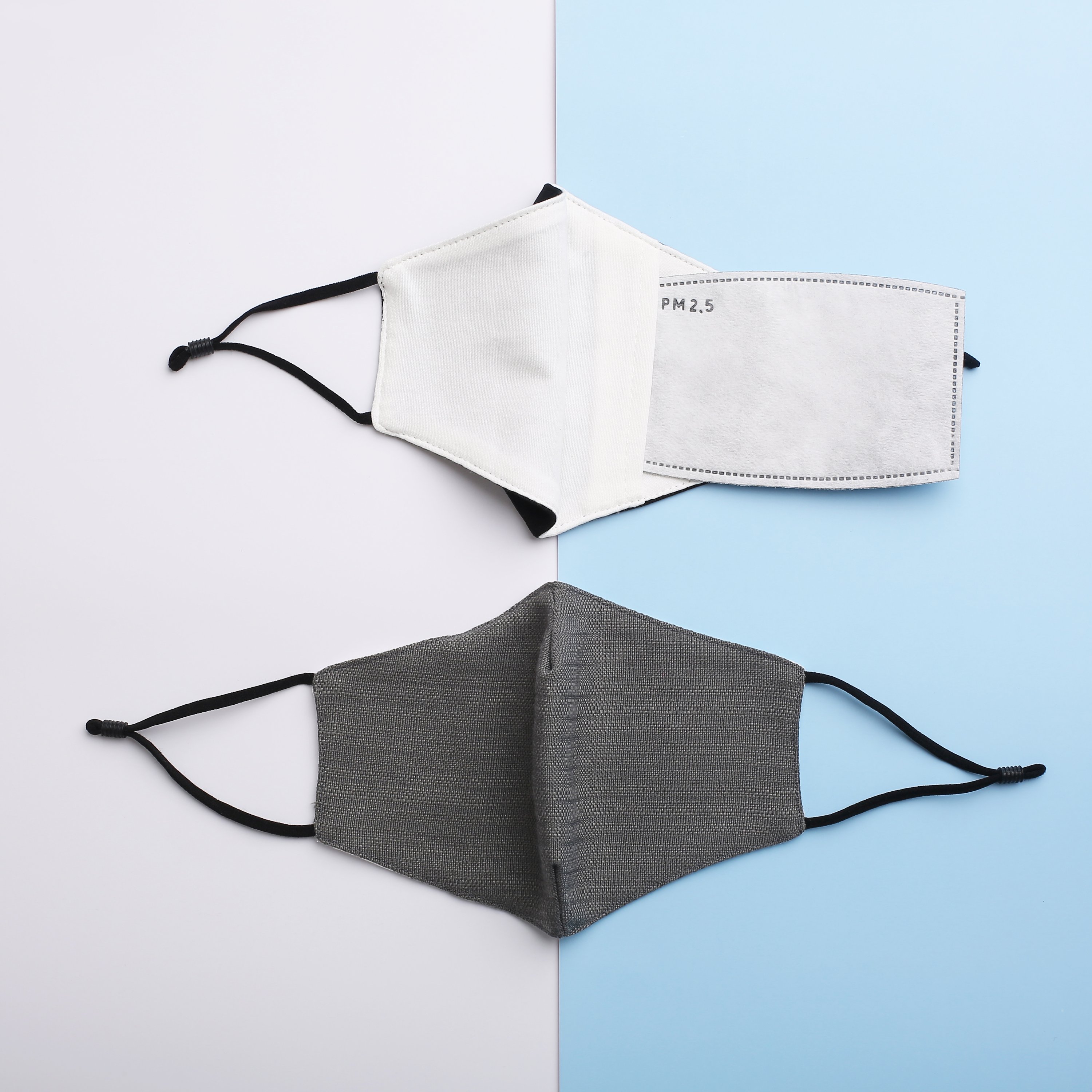 Cosmos Cotton Cloth Face Mask with adjustable ear loops and filter pocket, designed for comfort and style.