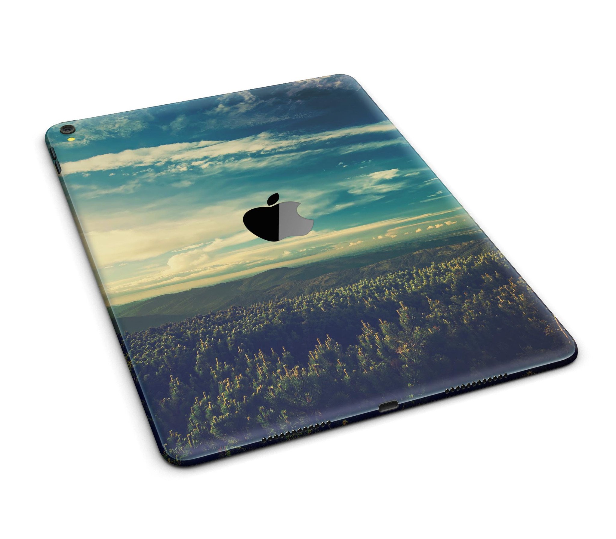 Country Skyline Full Body Skin for iPad Pro, showcasing vibrant design and premium vinyl material.