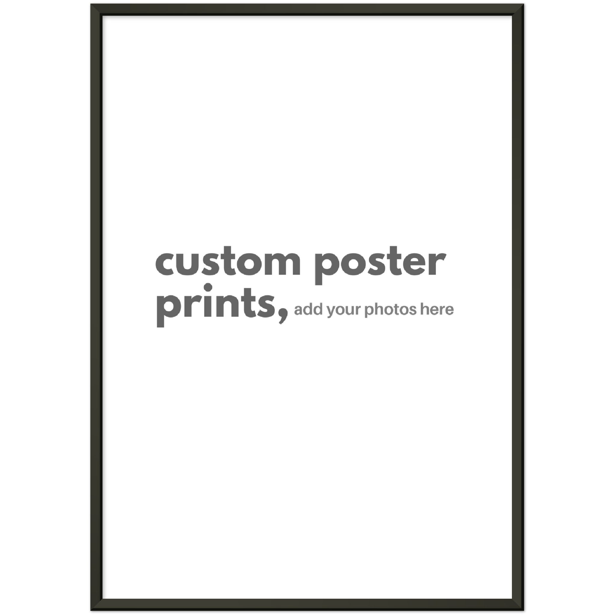 A vibrant custom poster print on luster semi-gloss paper showcasing vivid colors and sharp details.