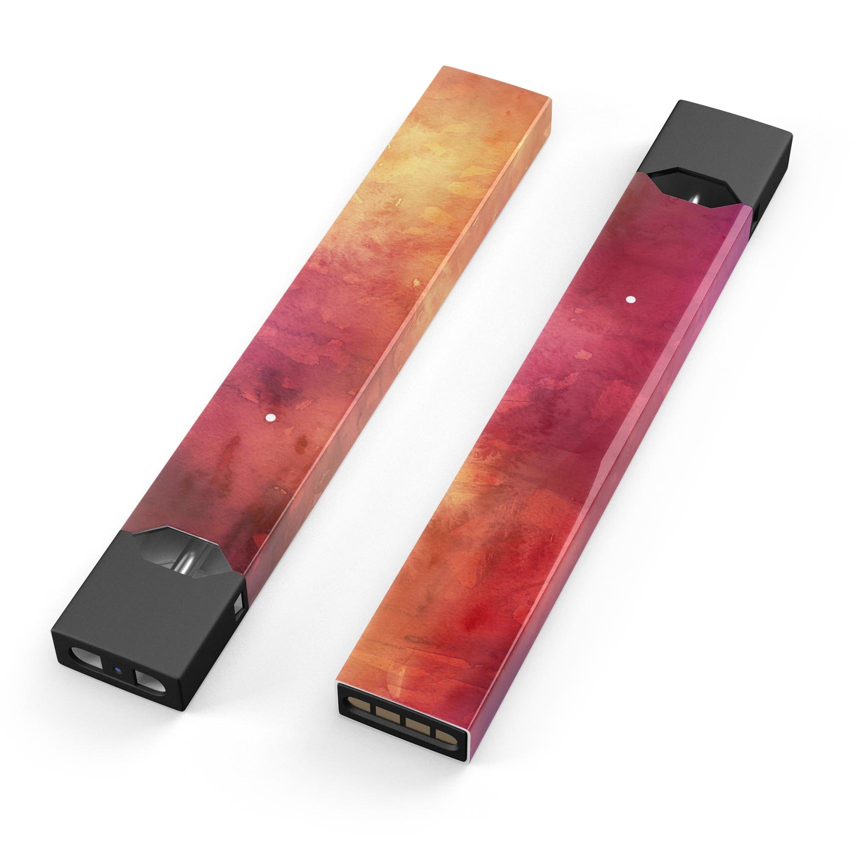 Dark 9797 Absorbed Watercolor Texture decal for JUUL device, showcasing vibrant colors and premium quality.