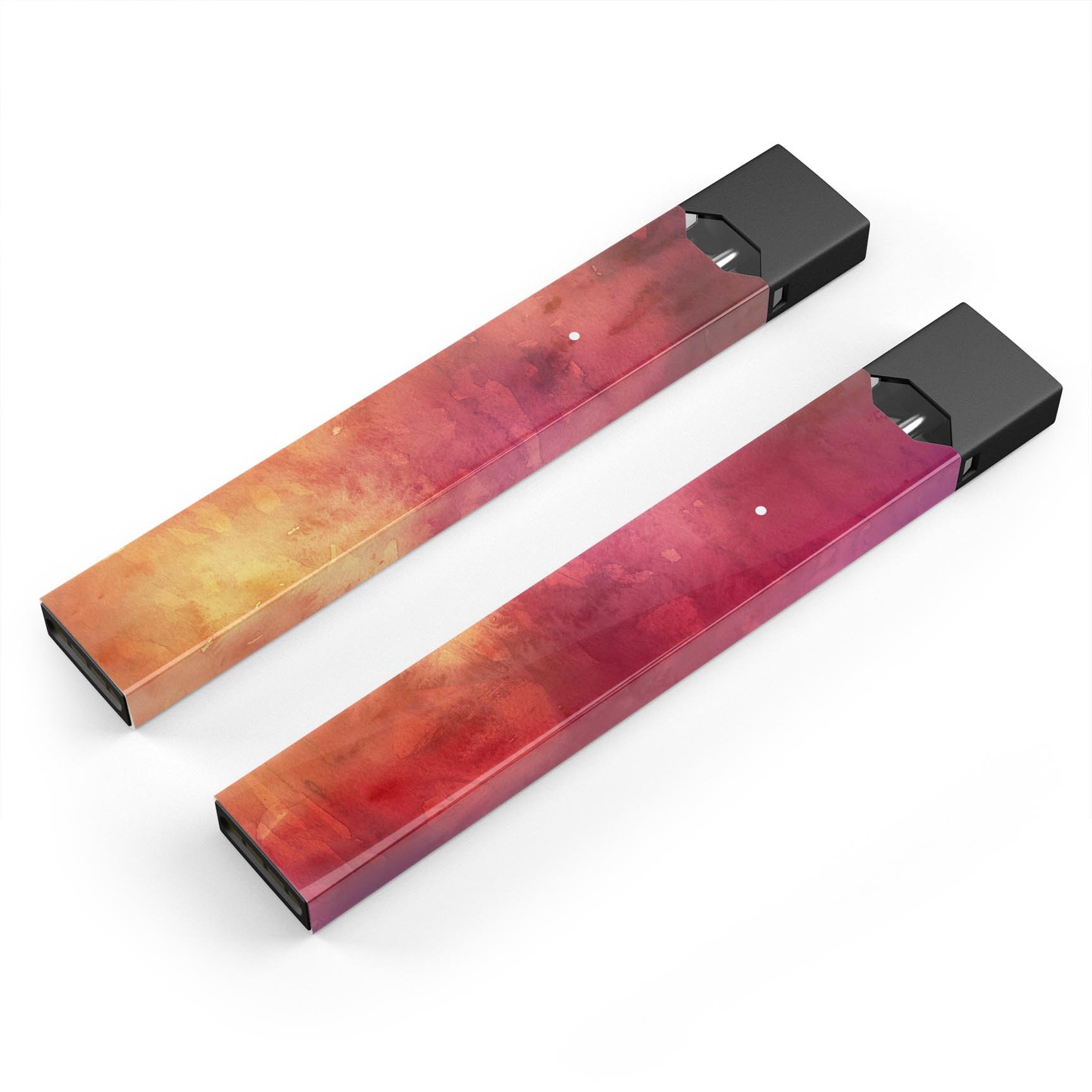 Dark 9797 Absorbed Watercolor Texture decal for JUUL device, showcasing vibrant colors and premium quality.