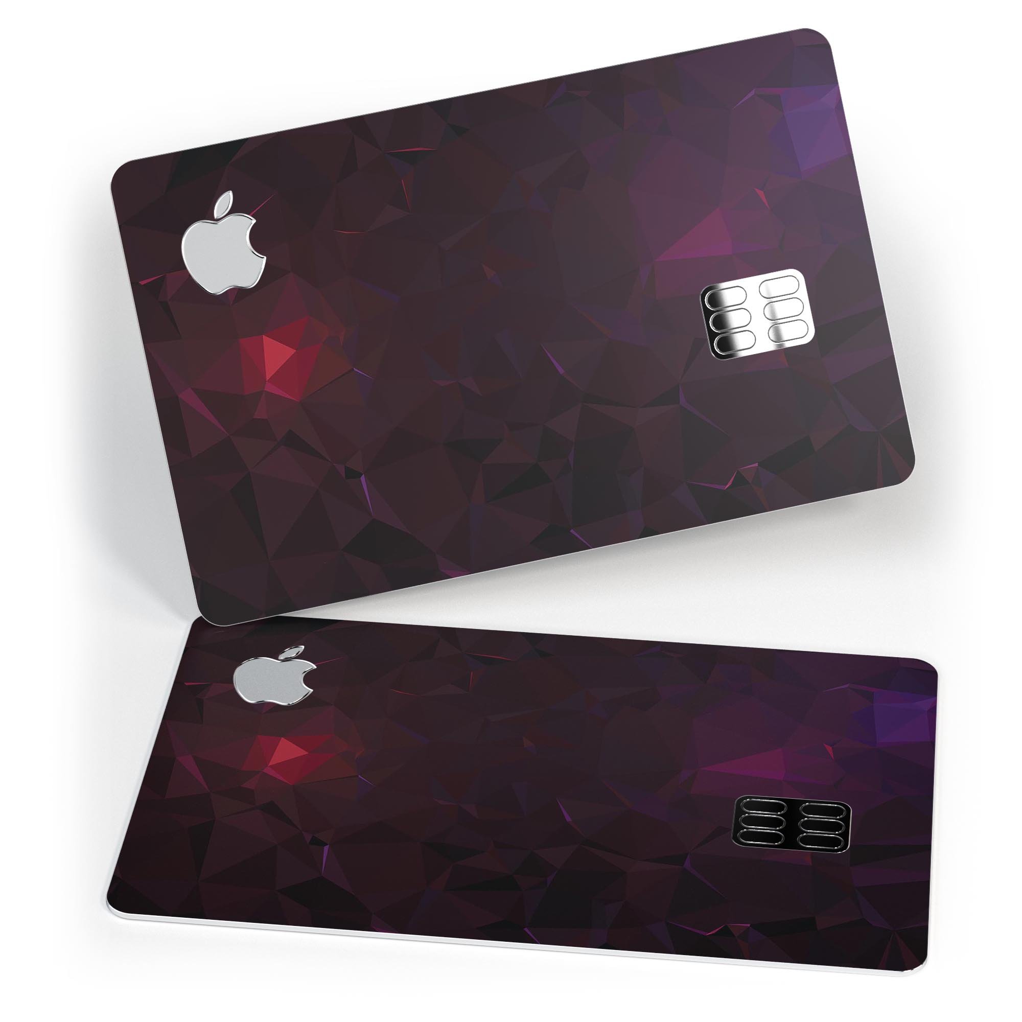 Dark Age Geometric V13 decal skin kit for Apple Card, showcasing premium vinyl design with geometric patterns.