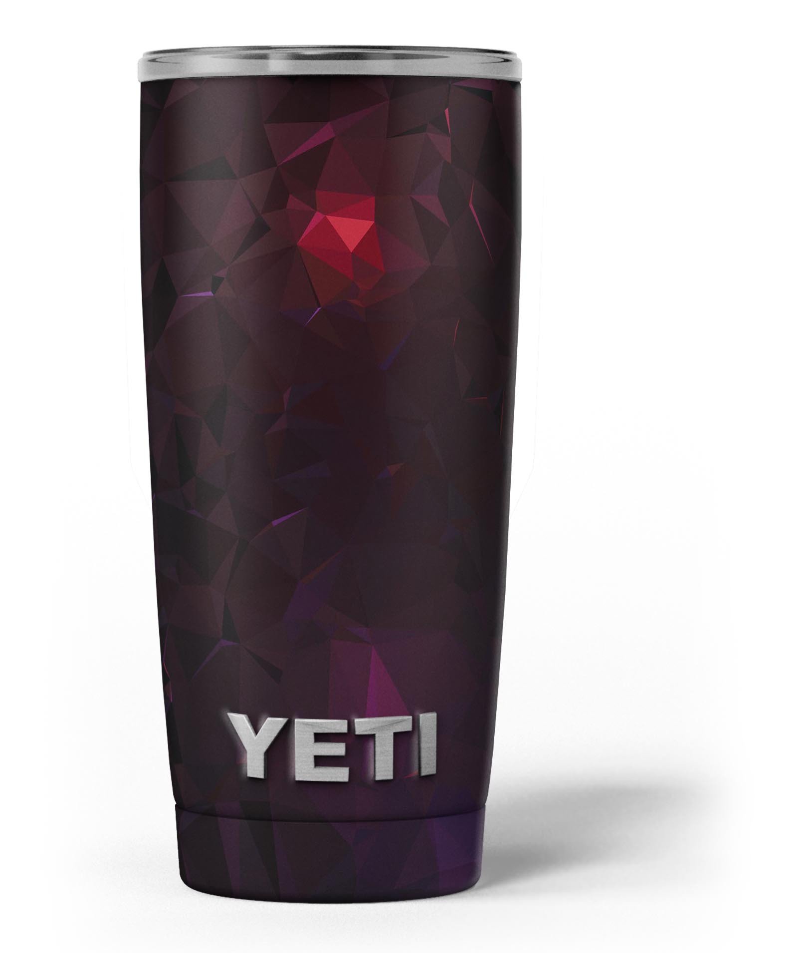 Dark Age Geometric V13 skin decal vinyl wrap kit for Yeti Coolers, showcasing a stylish geometric design and premium quality material.