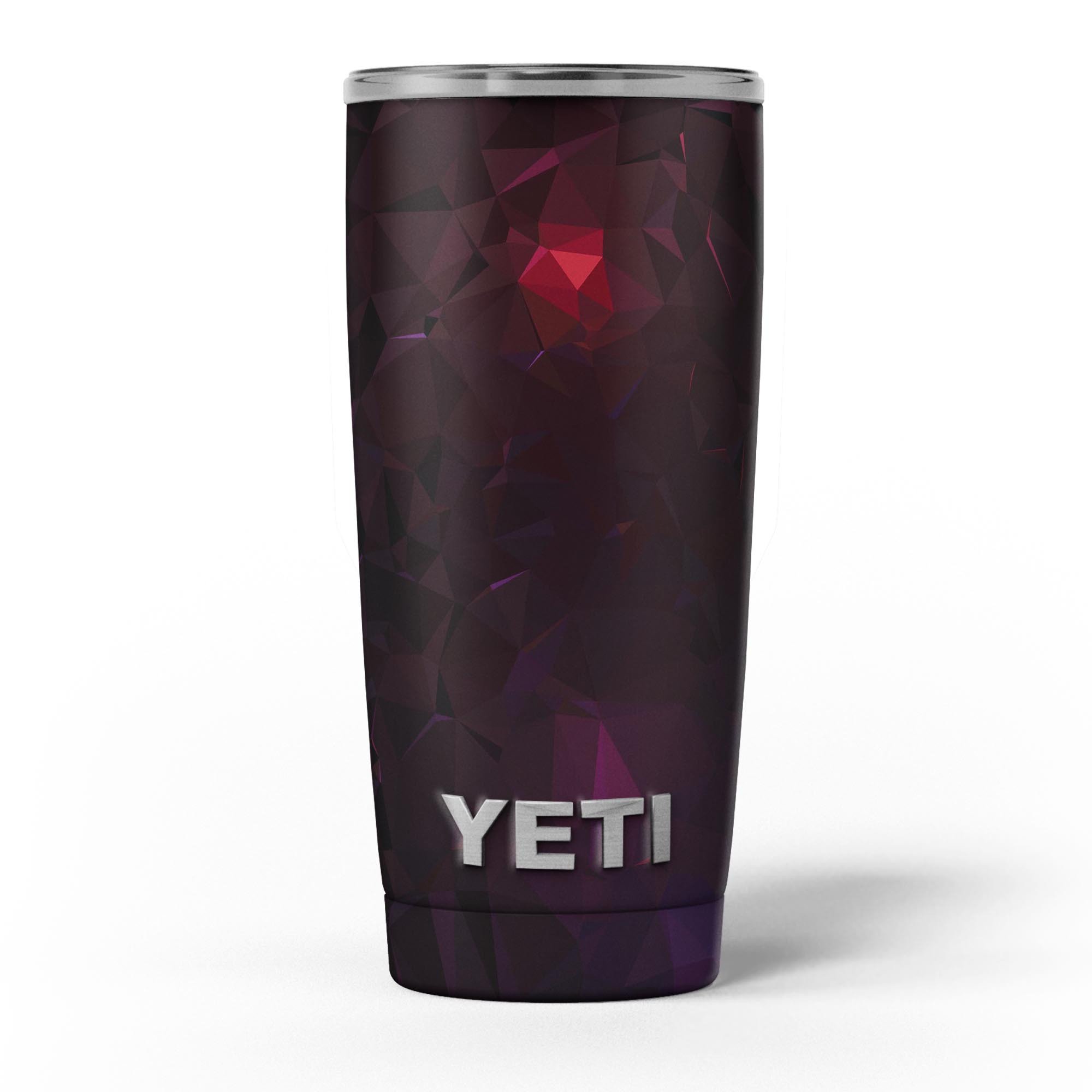 Dark Age Geometric V13 skin decal vinyl wrap kit for Yeti Coolers, showcasing a stylish geometric design and premium quality material.