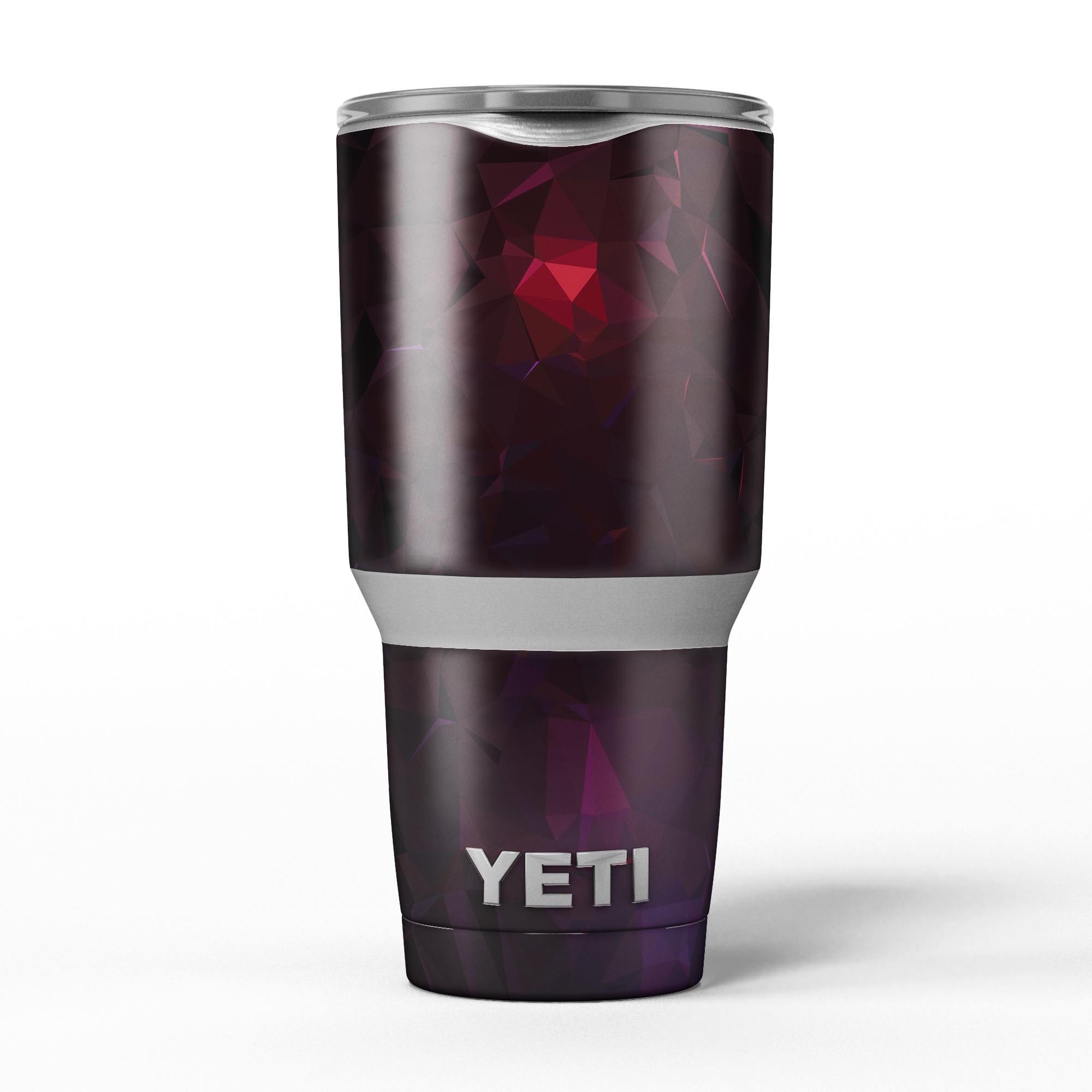 Dark Age Geometric V13 skin decal vinyl wrap kit for Yeti Coolers, showcasing a stylish geometric design and premium quality material.