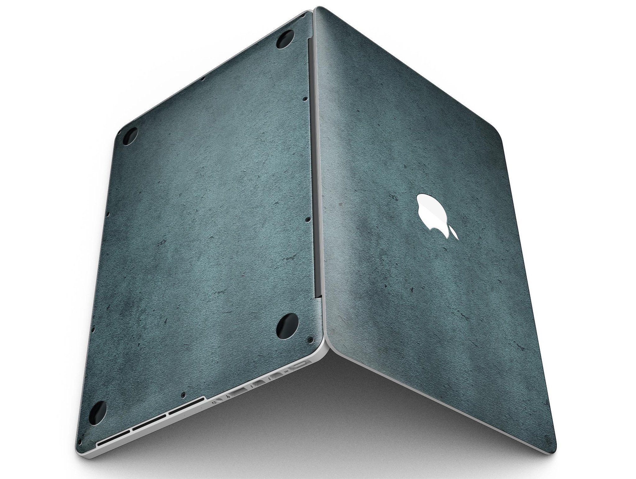 Dark Blue Surface v1 skin for MacBook Pro with Retina Display, showcasing a sleek design and premium vinyl material.