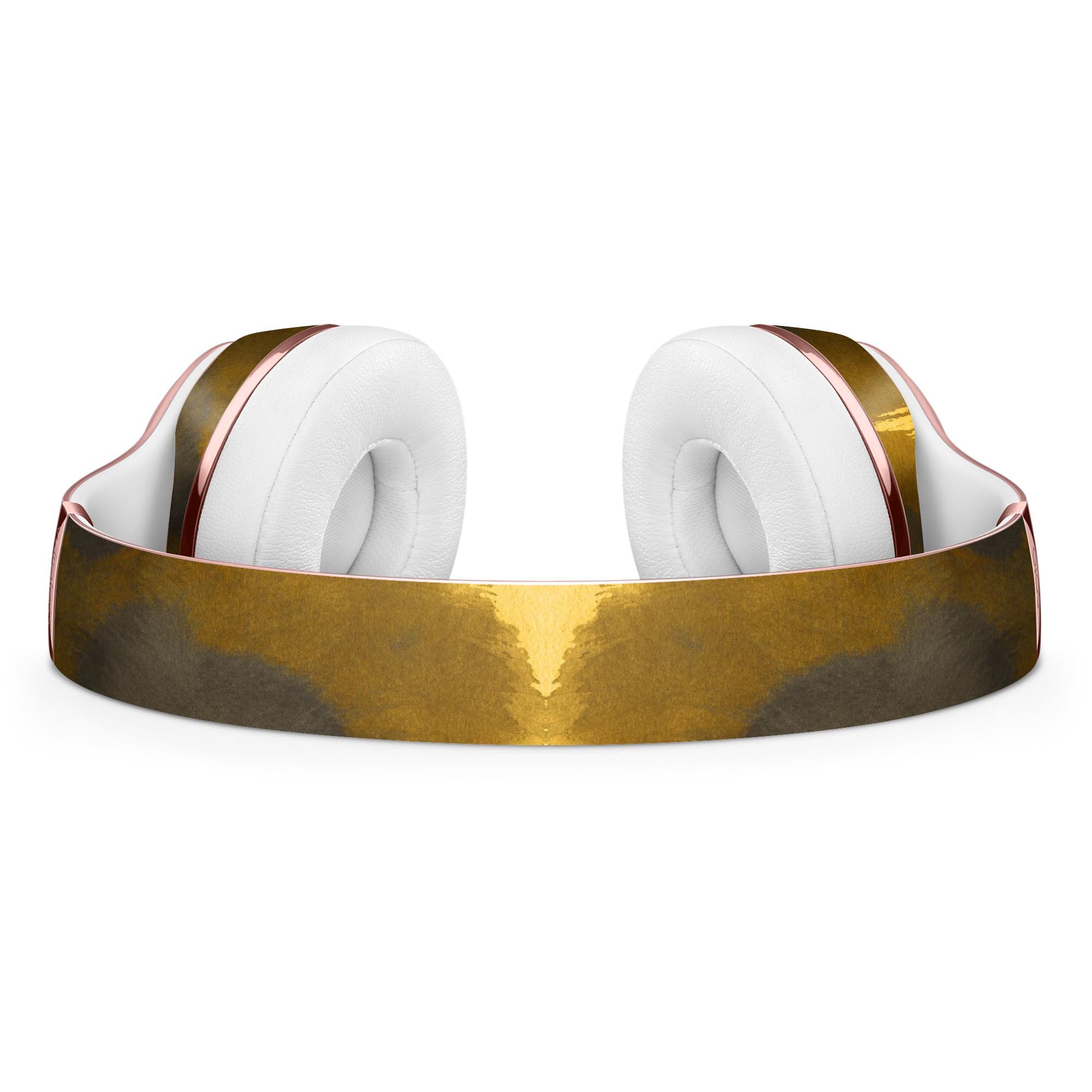 Dark Gold Caverns Full-Body Skin Kit for Beats by Dre Solo 3, showcasing a stylish design and premium vinyl material.