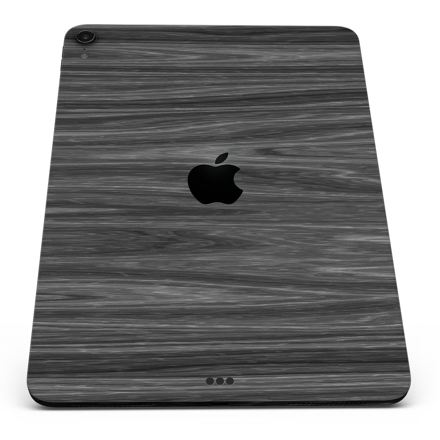 Dark Slate Wood skin decal for Apple iPad Pro 12.9", showcasing its premium finish and design.