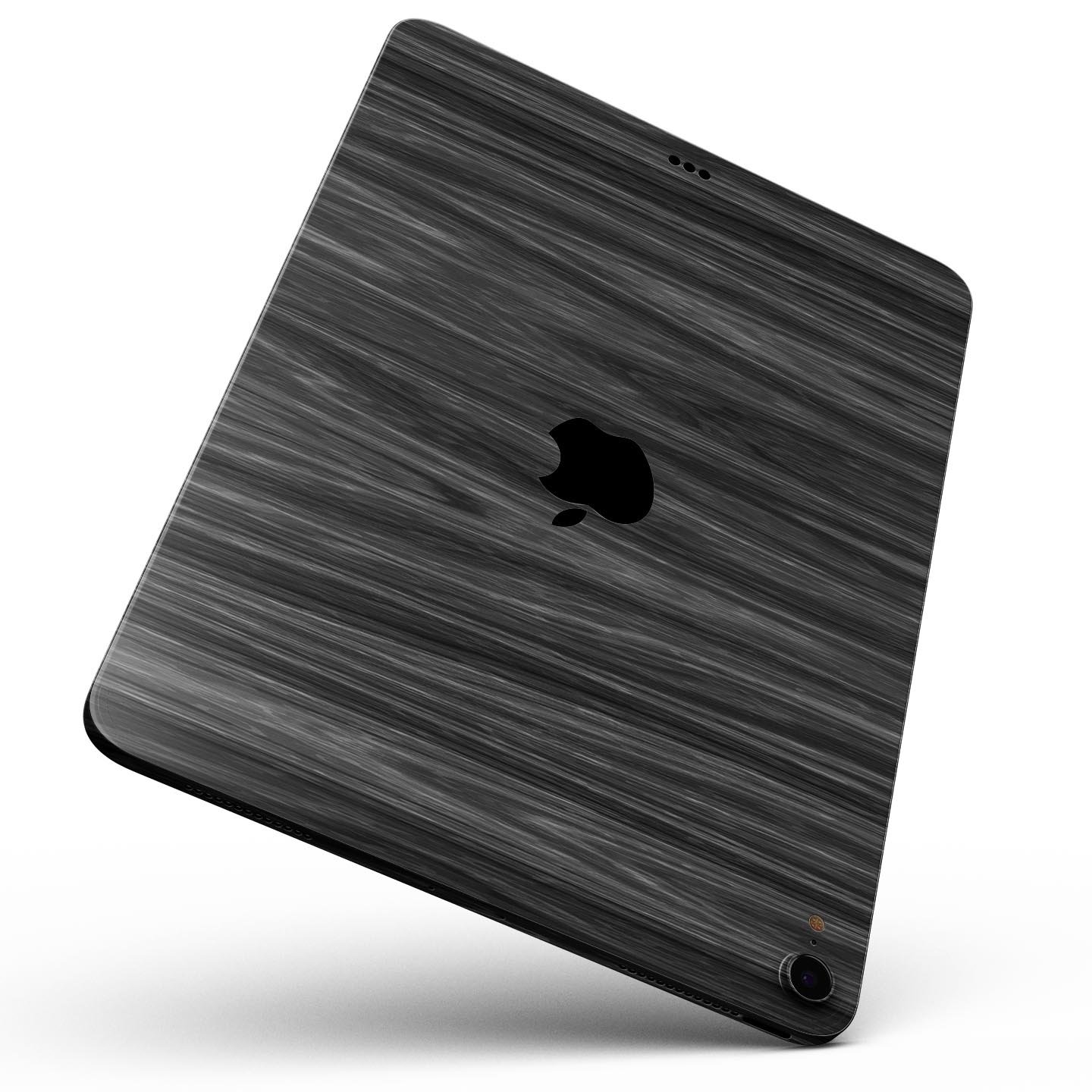 Dark Slate Wood skin decal for Apple iPad Pro 12.9", showcasing its premium finish and design.