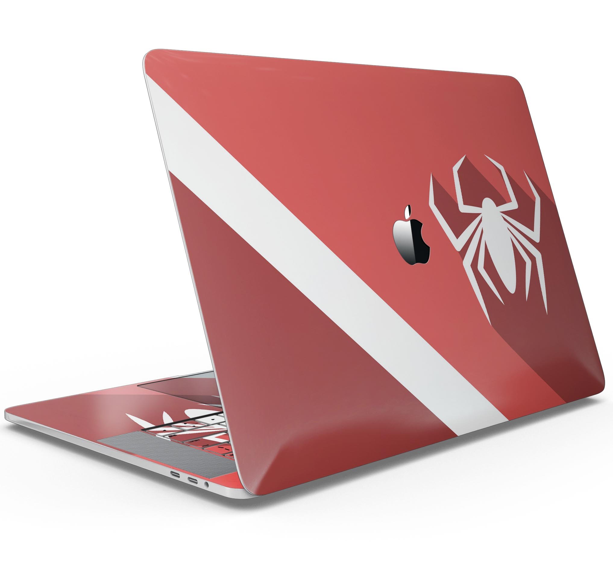 Dark Super Hero Wars 12 Skin Decal Wrap Kit for Apple MacBook, showcasing vibrant graphics and a sleek design.