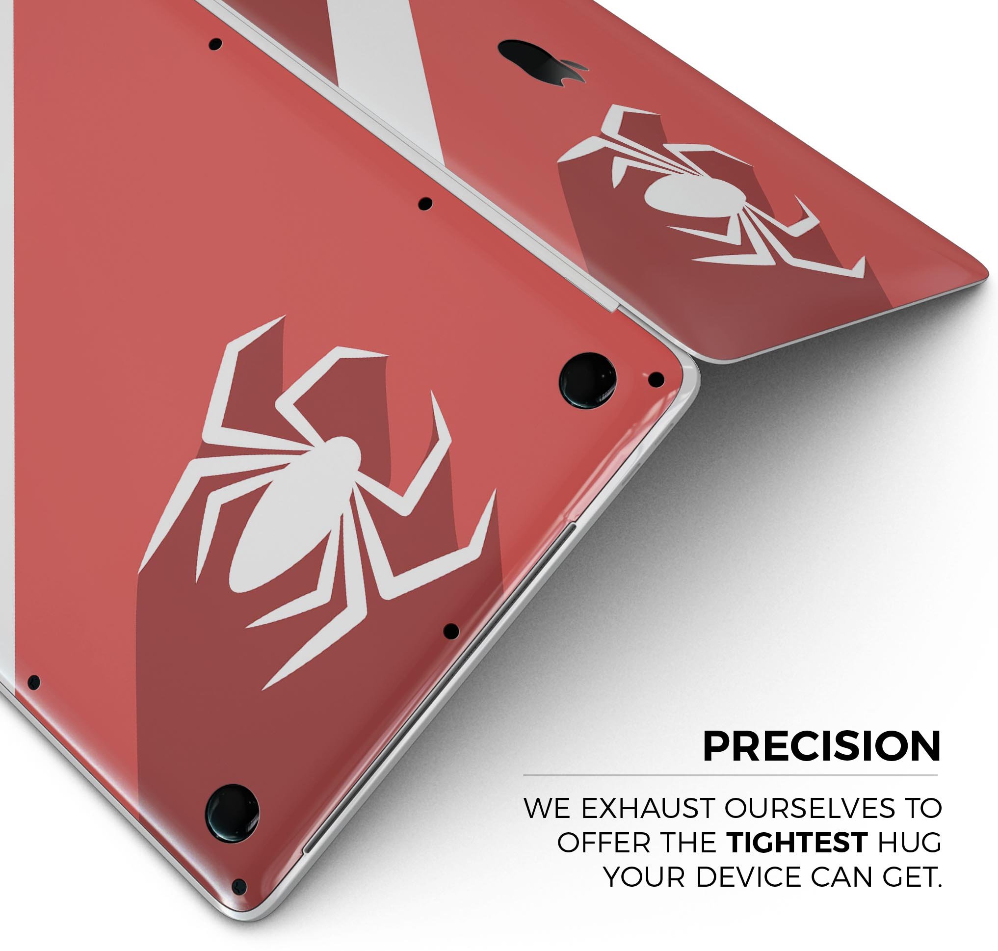 Dark Super Hero Wars 12 Skin Decal Wrap Kit for Apple MacBook, showcasing vibrant graphics and a sleek design.