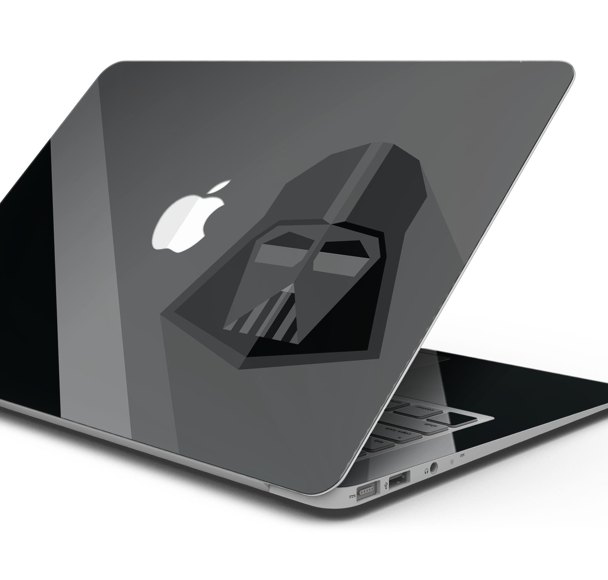 Dark Super Hero Wars 5 Skin Decal Wrap Kit for Apple MacBook, showcasing vibrant design and premium vinyl material.