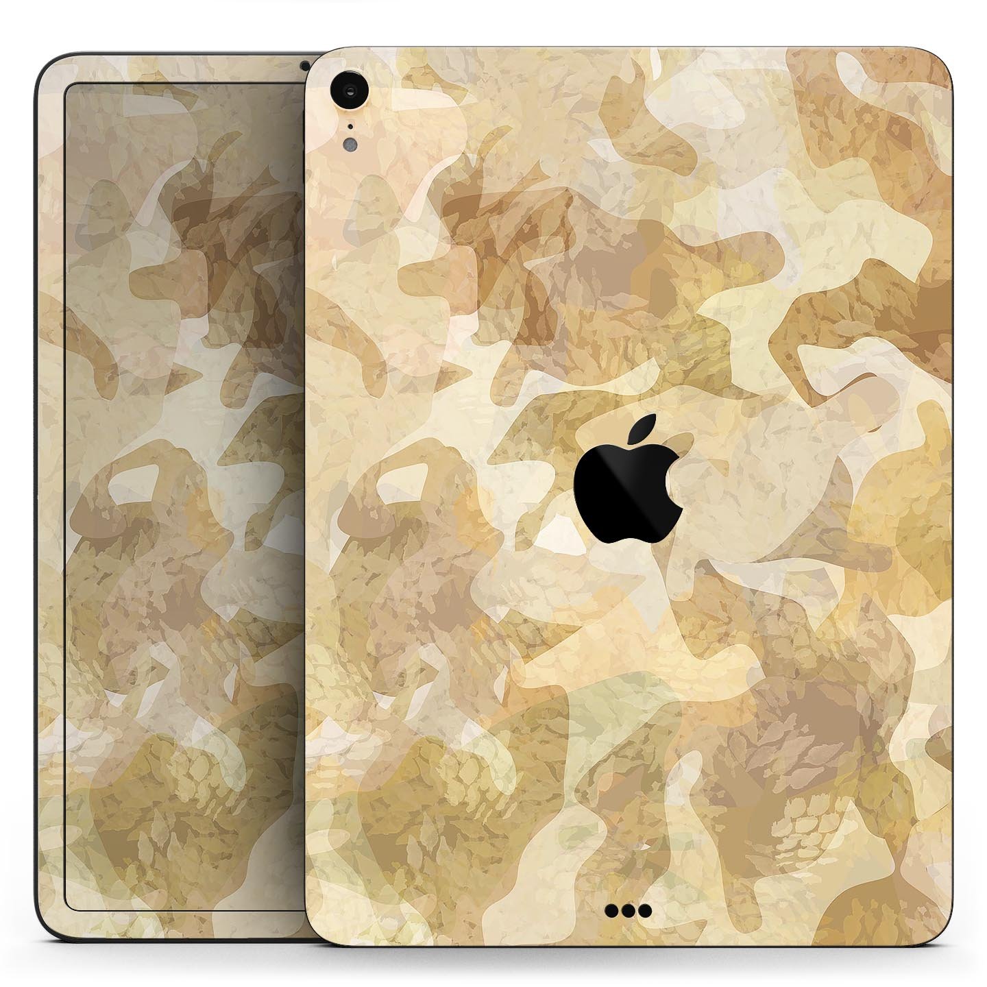 Desert Camouflage V1 skin decal for Apple iPad Pro, showcasing a stylish camouflage design with a smooth finish.