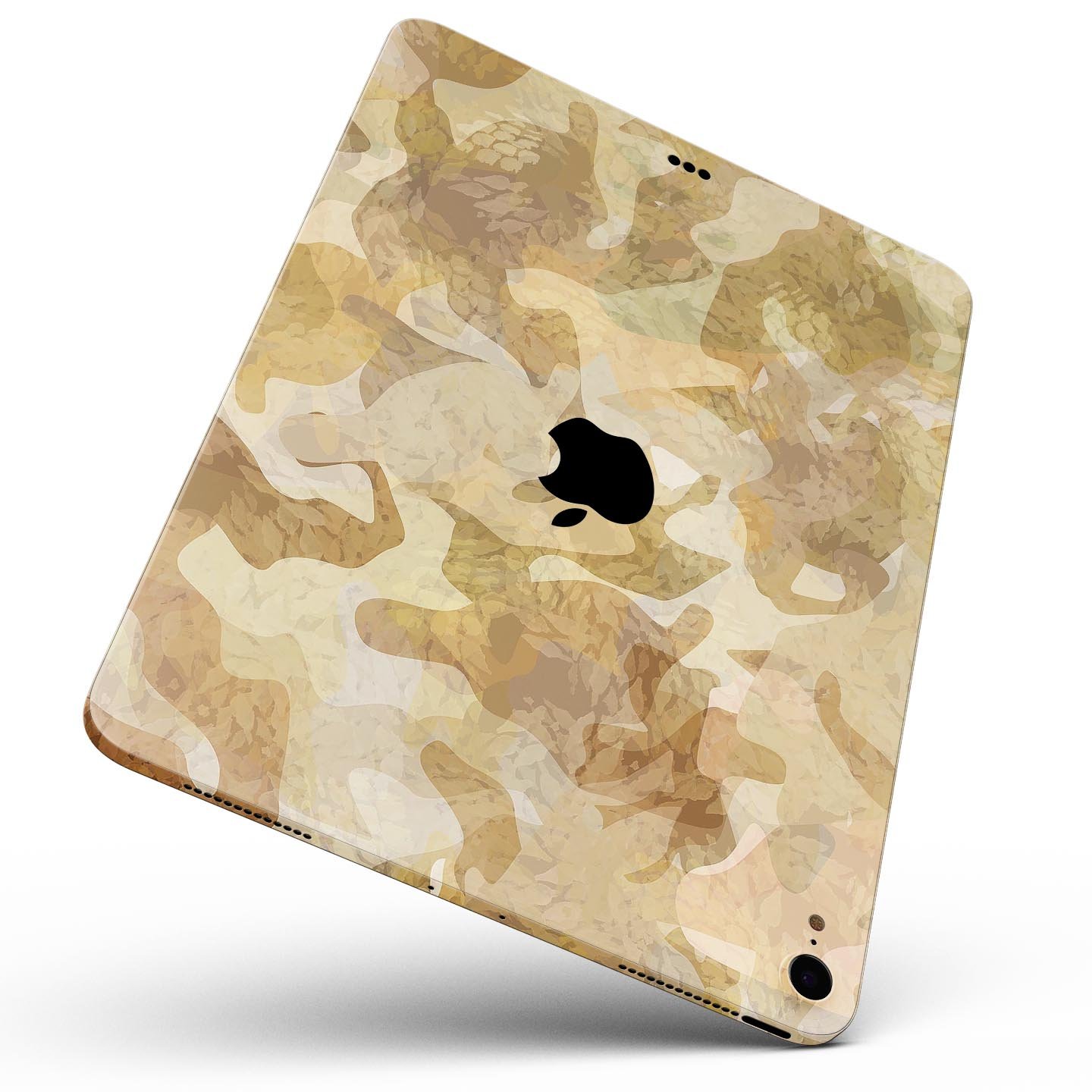 Desert Camouflage V1 skin decal for Apple iPad Pro, showcasing a stylish camouflage design with a smooth finish.