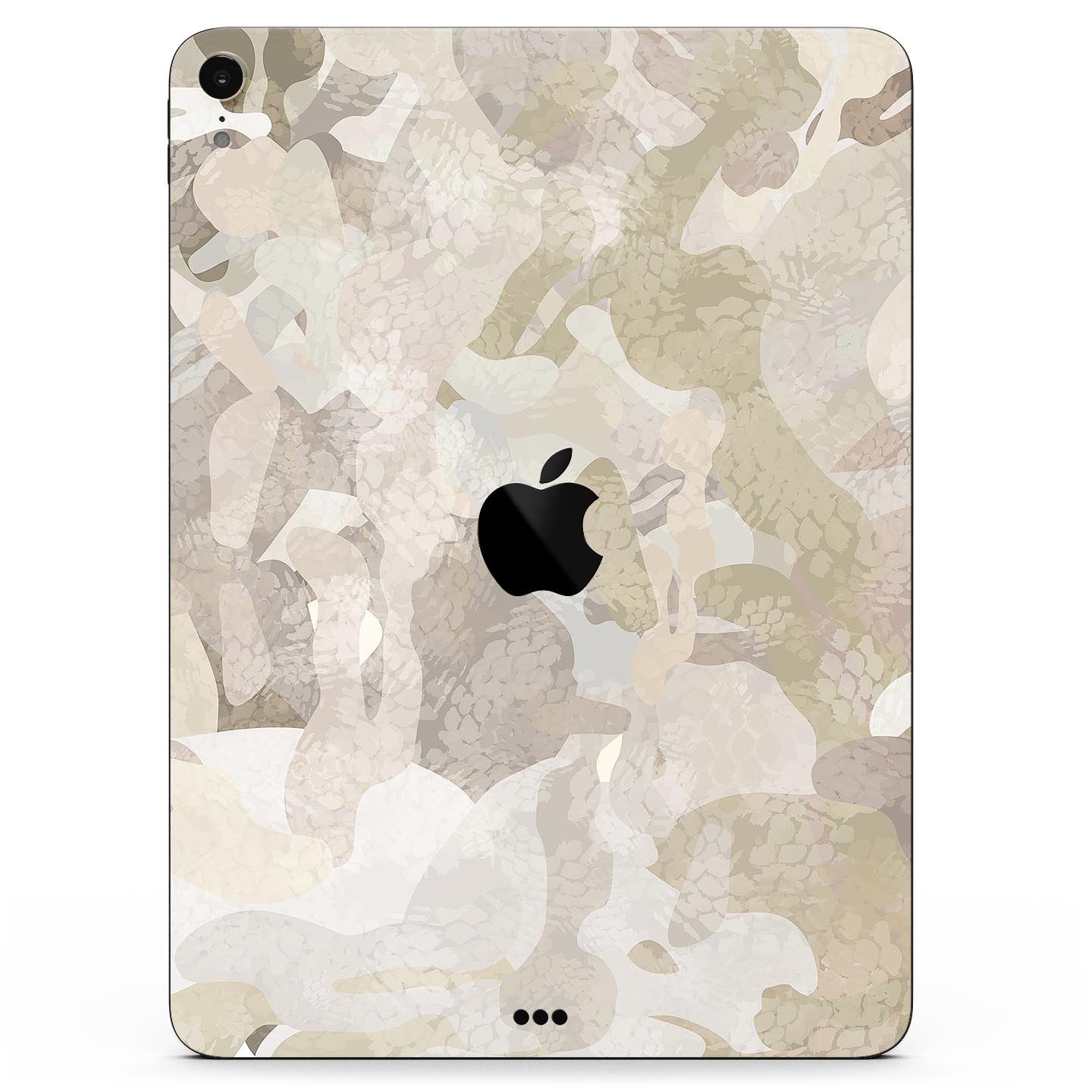 Desert Camouflage V2 skin decal for Apple iPad Pro, showcasing a stylish camouflage design with a smooth finish.