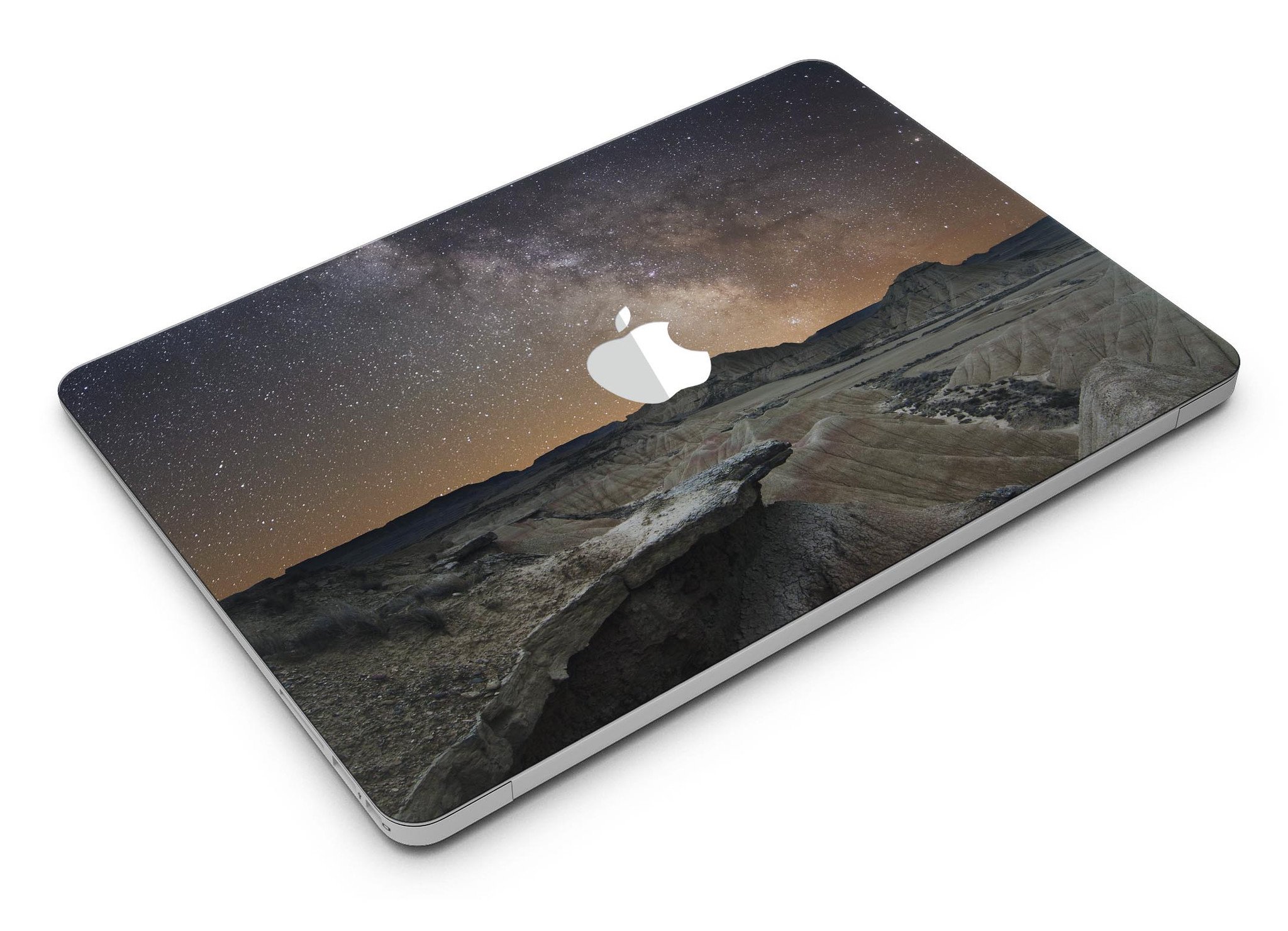 Desert Nights MacBook Air Skin Kit showcasing a stylish design with premium vinyl material.