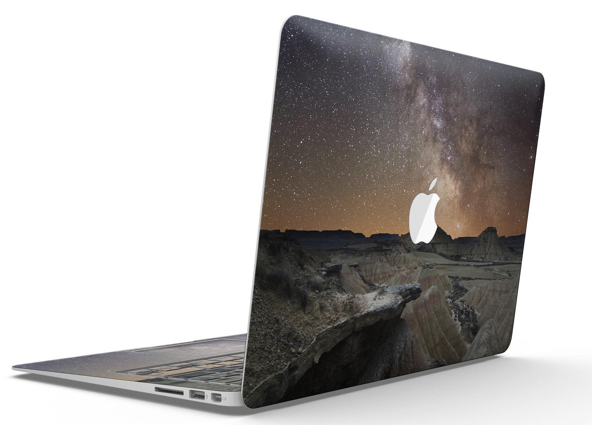 Desert Nights MacBook Air Skin Kit showcasing a stylish design with premium vinyl material.