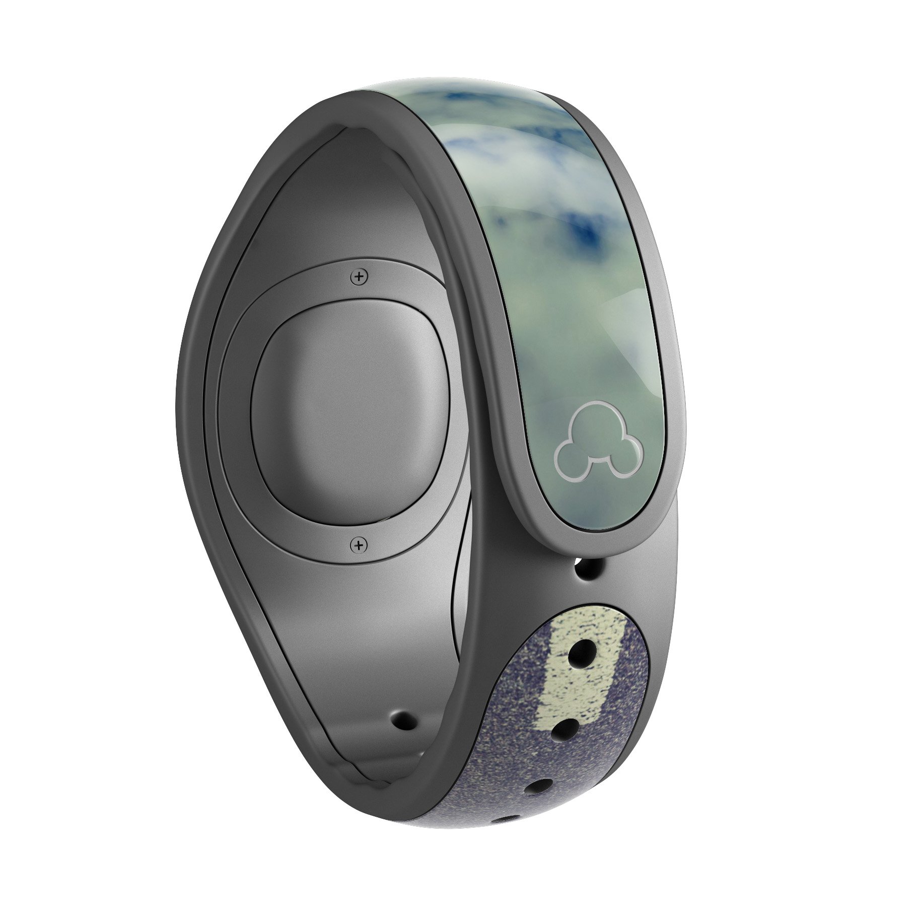 Desert Road decal skin wrap kit for Disney Magic Band, showcasing trendy designs and high-quality finish.