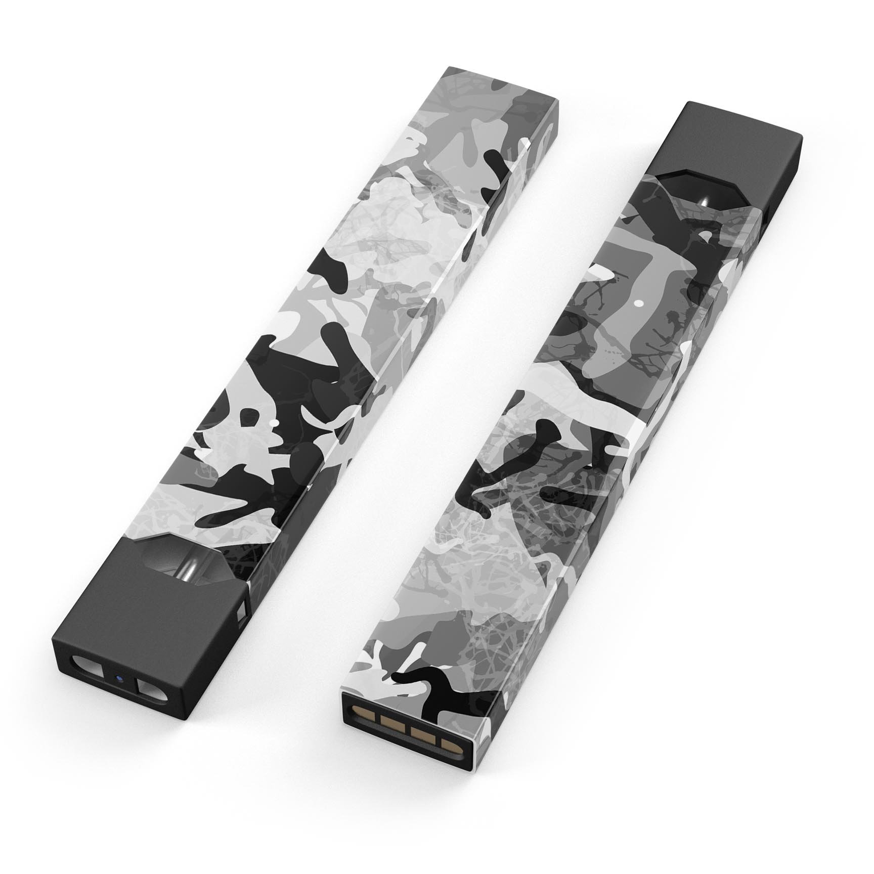 Desert Snow Camouflage V2 skin wrap for JUUL device, showcasing a stylish camouflage design with a smooth finish.