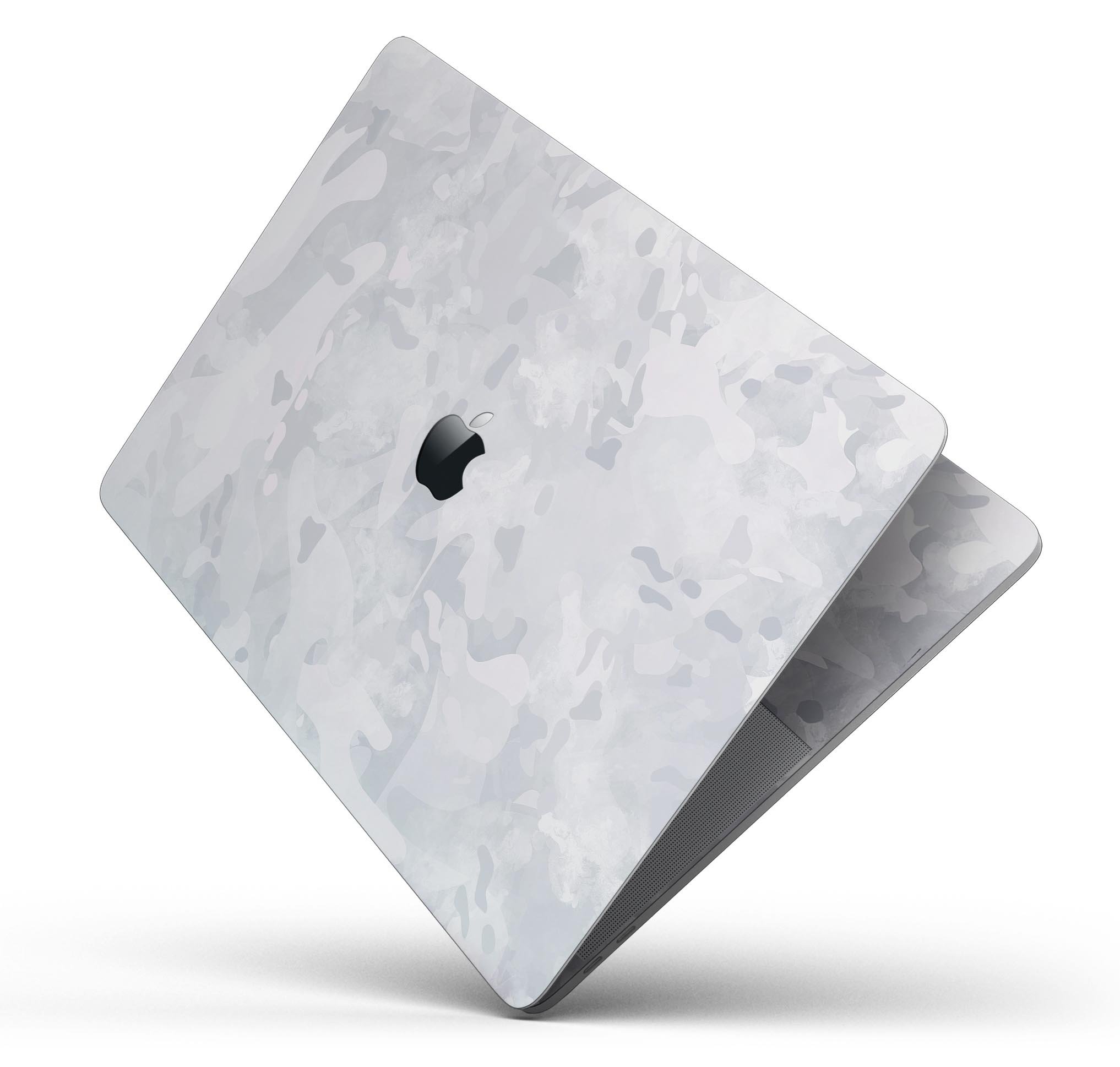 Desert Winter Camouflage V3 skin decal wrap kit for Apple MacBook, showcasing a stylish design and premium vinyl material.