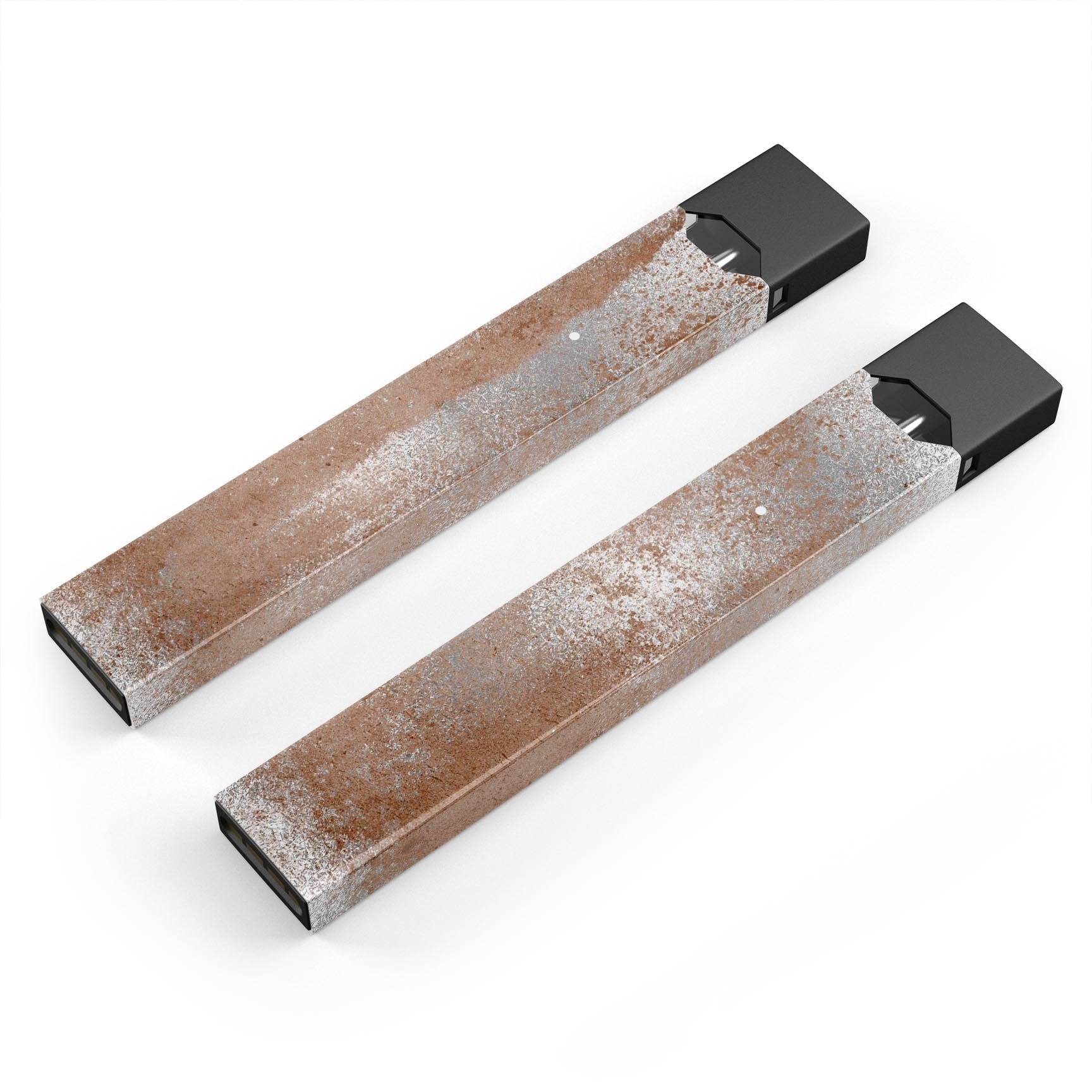 Distressed Silver Texture skin-wrap for JUUL device, showcasing a stylish design and premium quality finish.