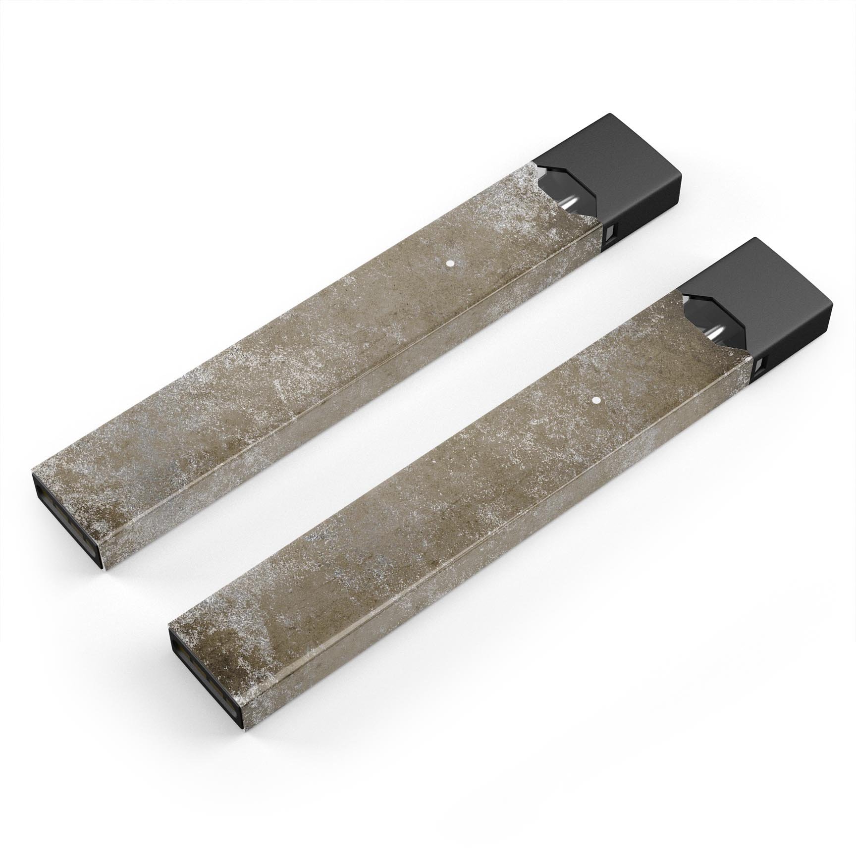 Distressed Silver Texture skin-wrap for JUUL vaping device, showcasing a stylish and protective design.