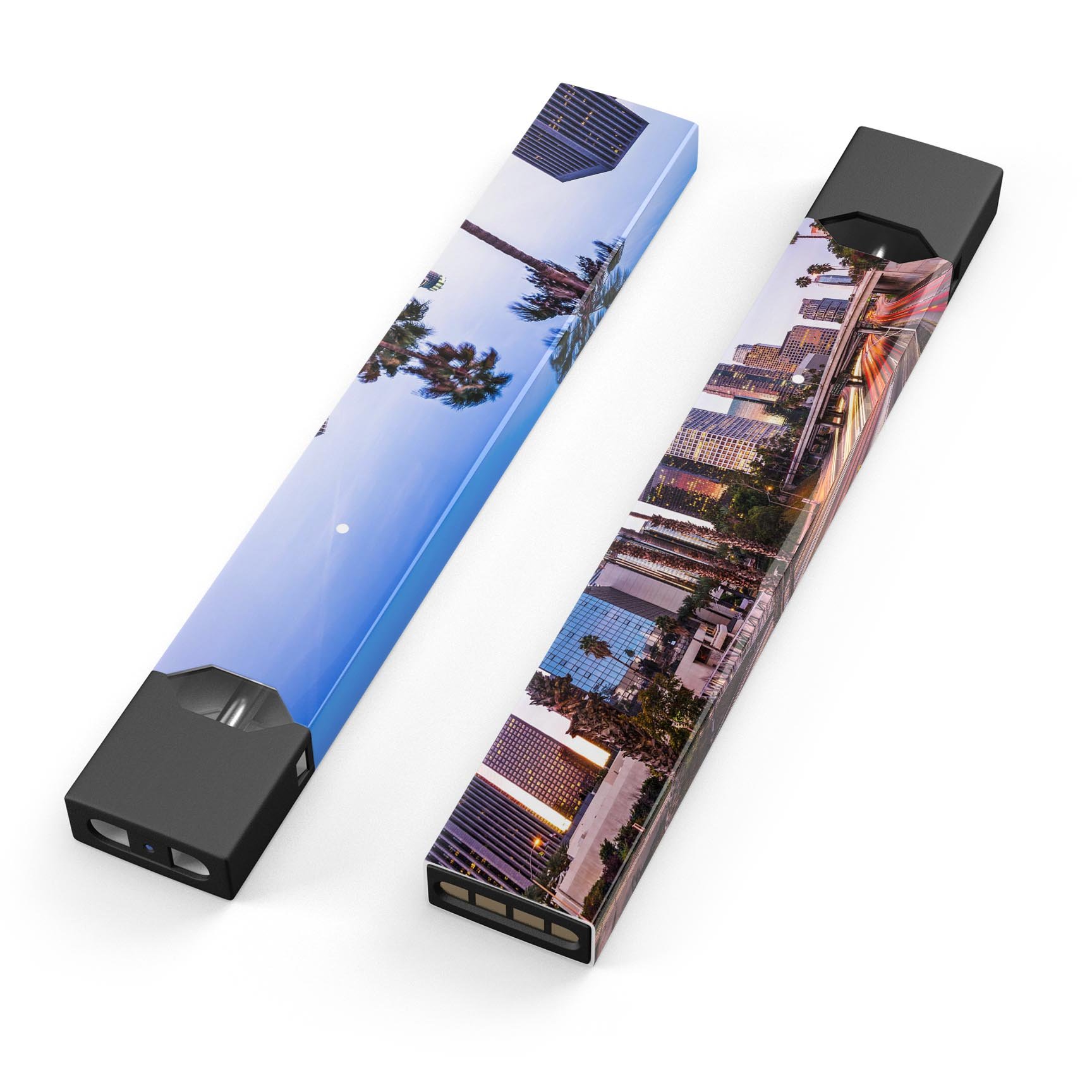 Downtown LA Life V2 premium decal skin-wrap sticker for JUUL device, showcasing vibrant design and protective features.