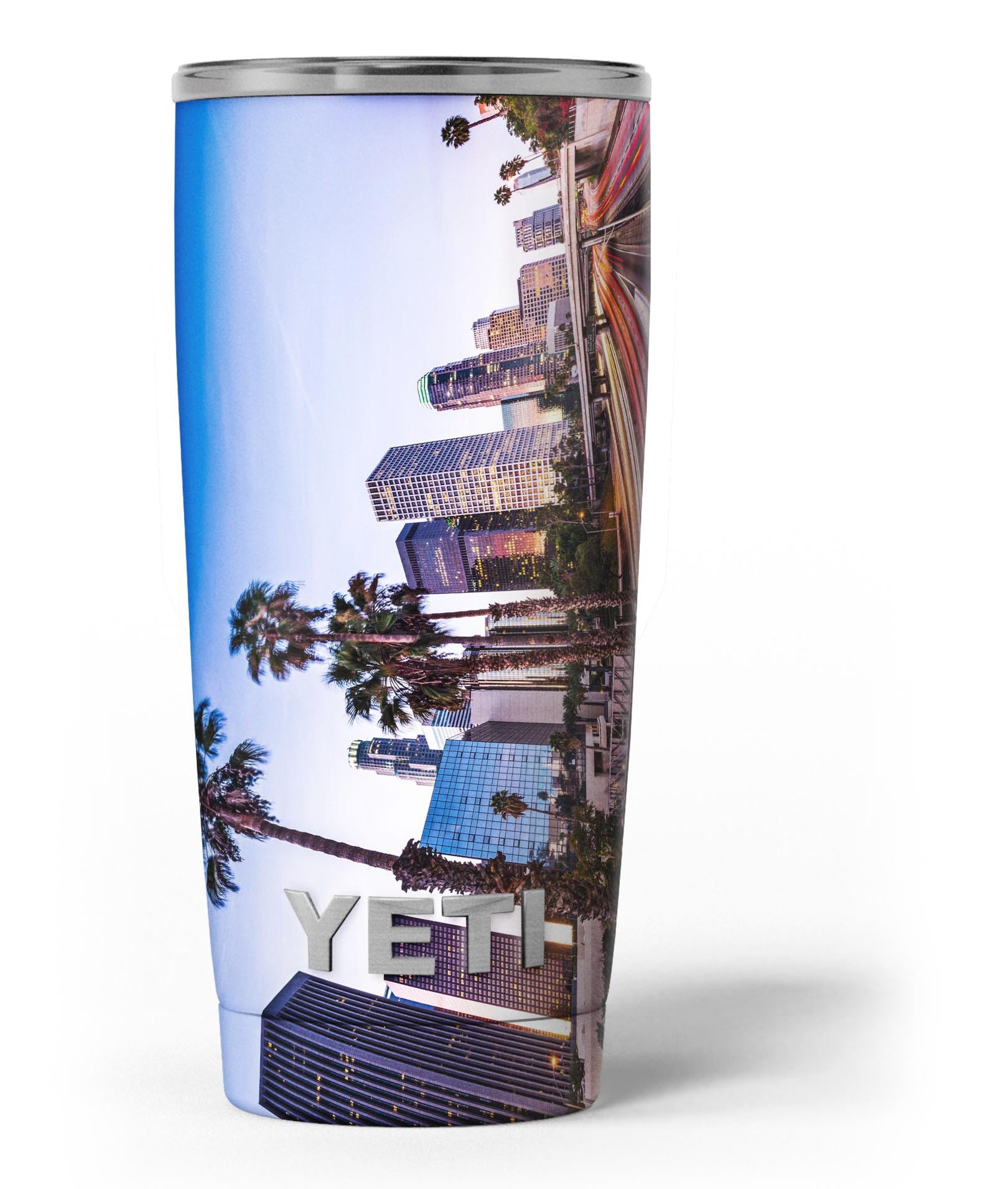 Downtown LA Life V2 skin decal vinyl wrap kit for Yeti Cooler, showcasing vibrant design and premium quality.