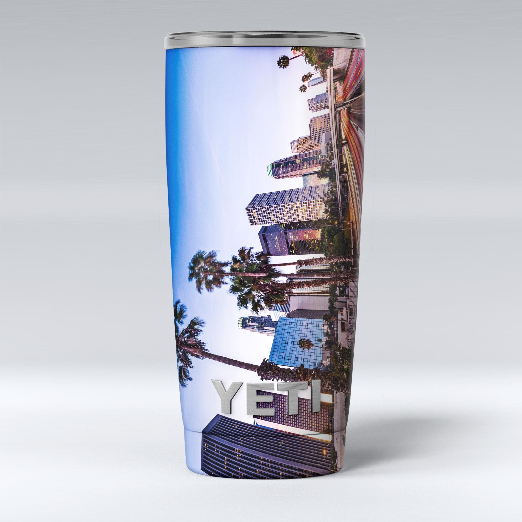 Downtown LA Life V2 skin decal vinyl wrap kit for Yeti Cooler, showcasing vibrant design and premium quality.