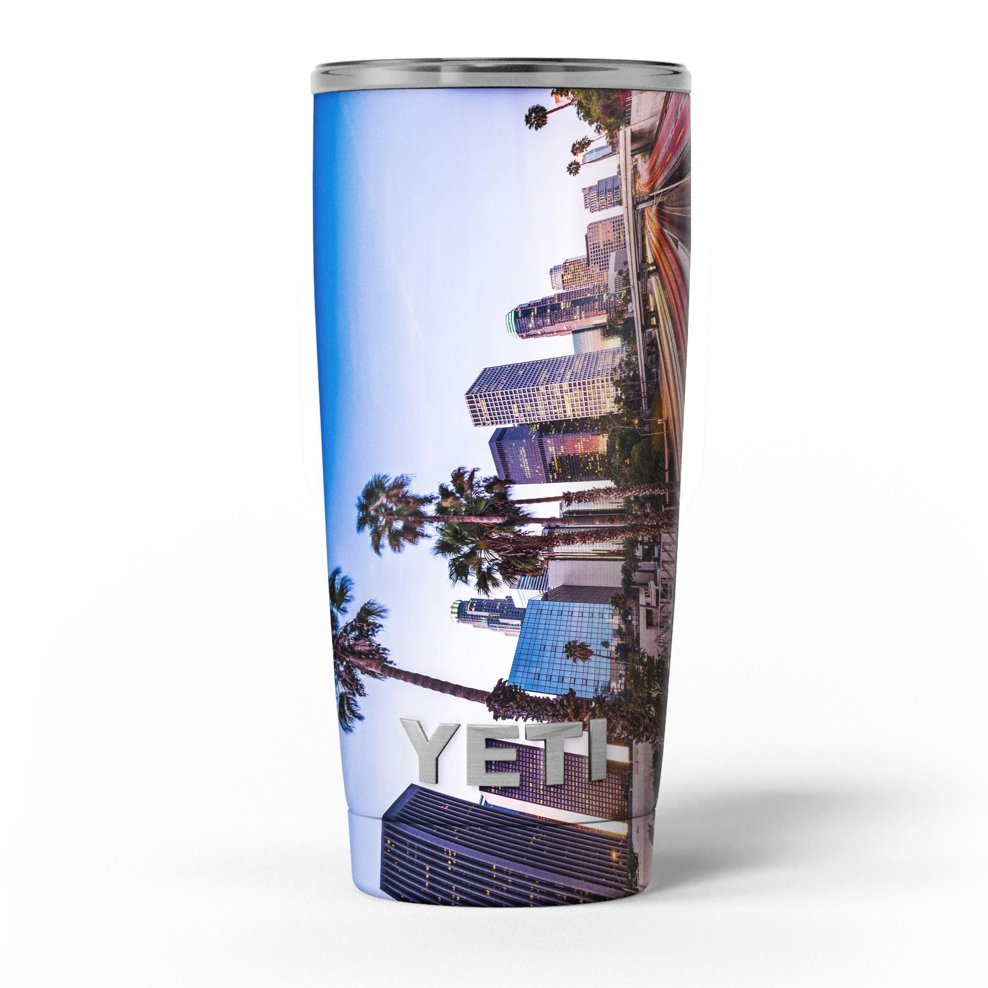 Downtown LA Life V2 skin decal vinyl wrap kit for Yeti Cooler, showcasing vibrant design and premium quality.