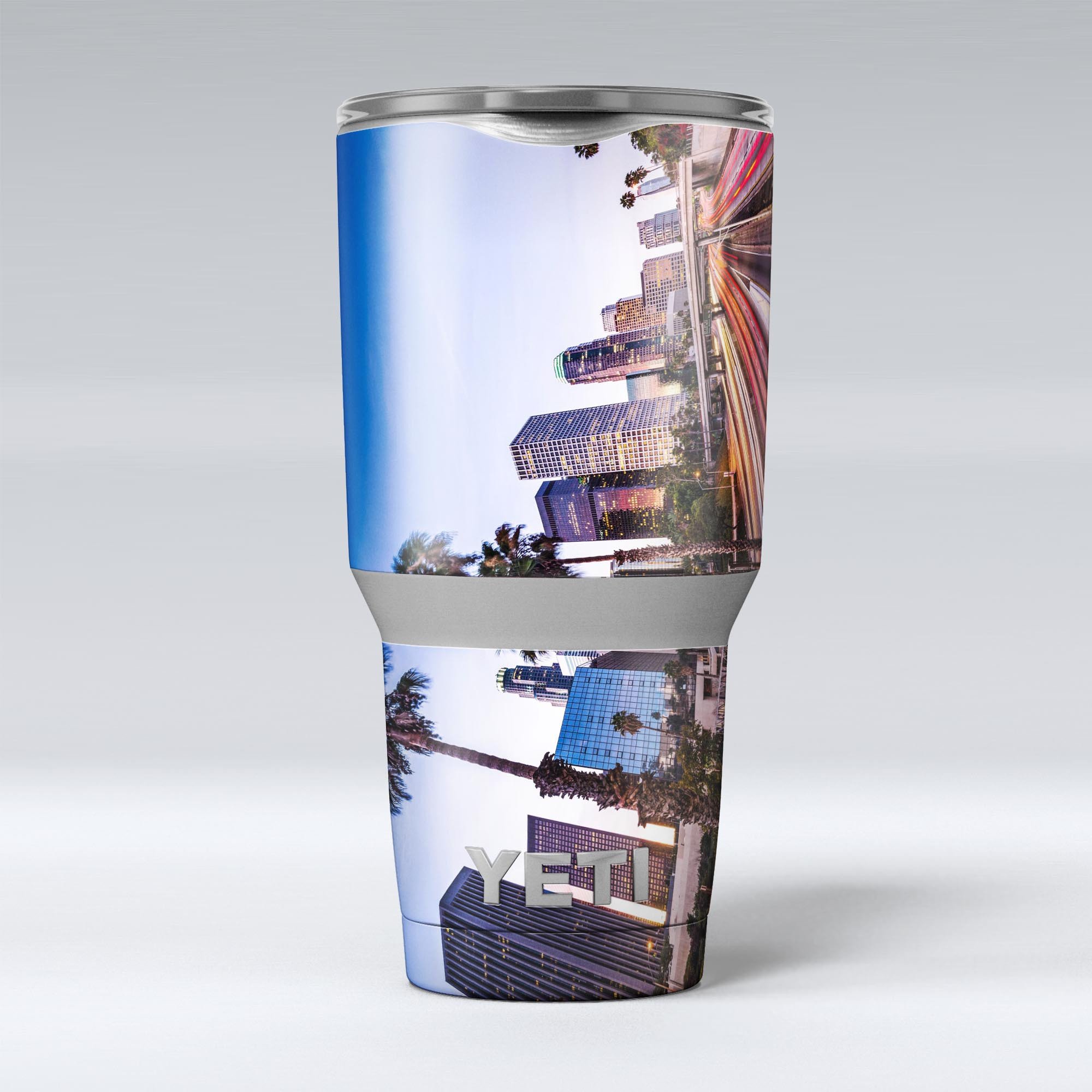 Downtown LA Life V2 skin decal vinyl wrap kit for Yeti Cooler, showcasing vibrant design and premium quality.