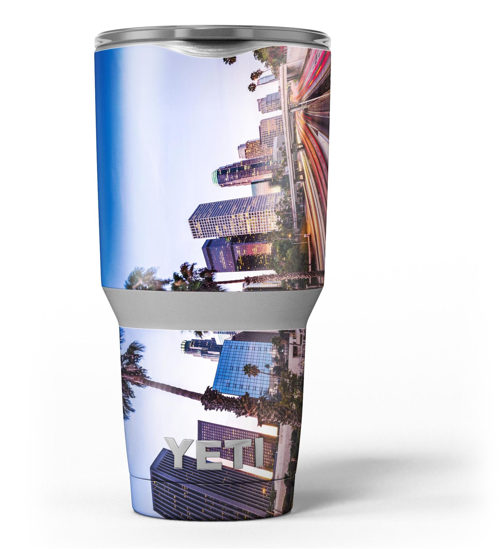 Downtown LA Life V2 skin decal vinyl wrap kit for Yeti Cooler, showcasing vibrant design and premium quality.