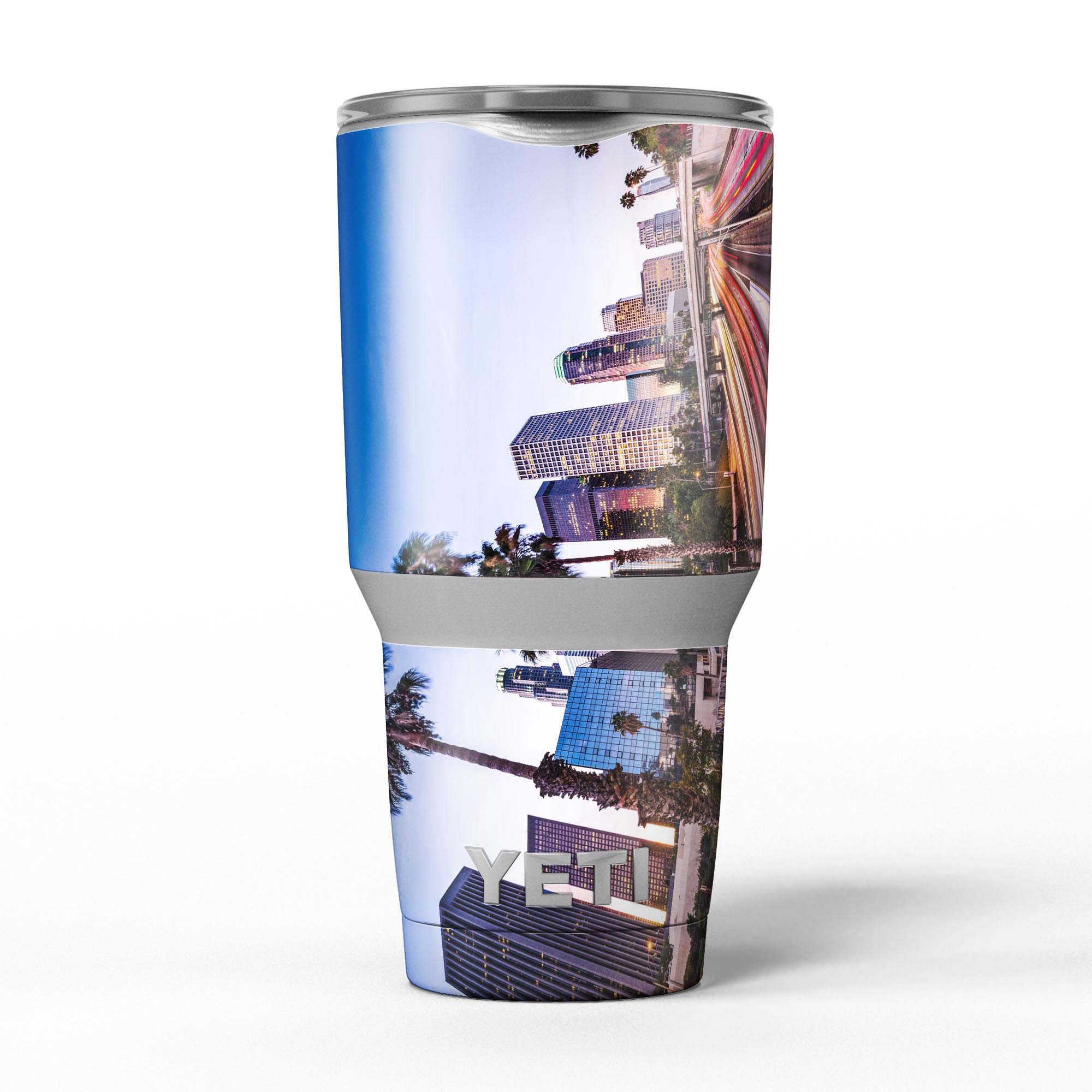 Downtown LA Life V2 skin decal vinyl wrap kit for Yeti Cooler, showcasing vibrant design and premium quality.