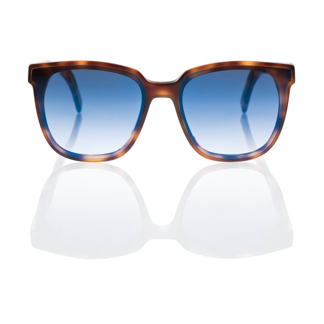 DP69 BOTTA DPS109-03 full-rimmed glasses in brown acetate, designed for women with a rectangular frame.