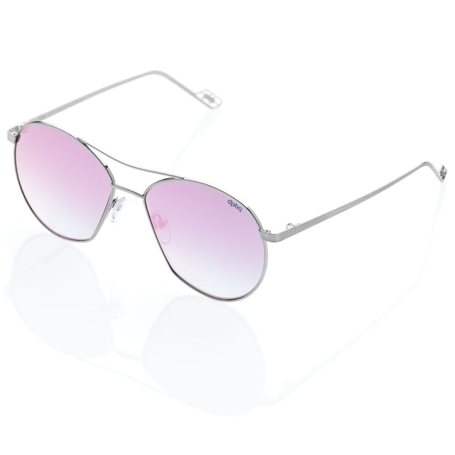 DP69 VASTO MEDIUM DPS064-05M eyewear featuring a full-rimmed round frame in vibrant purple, designed for unisex wear.