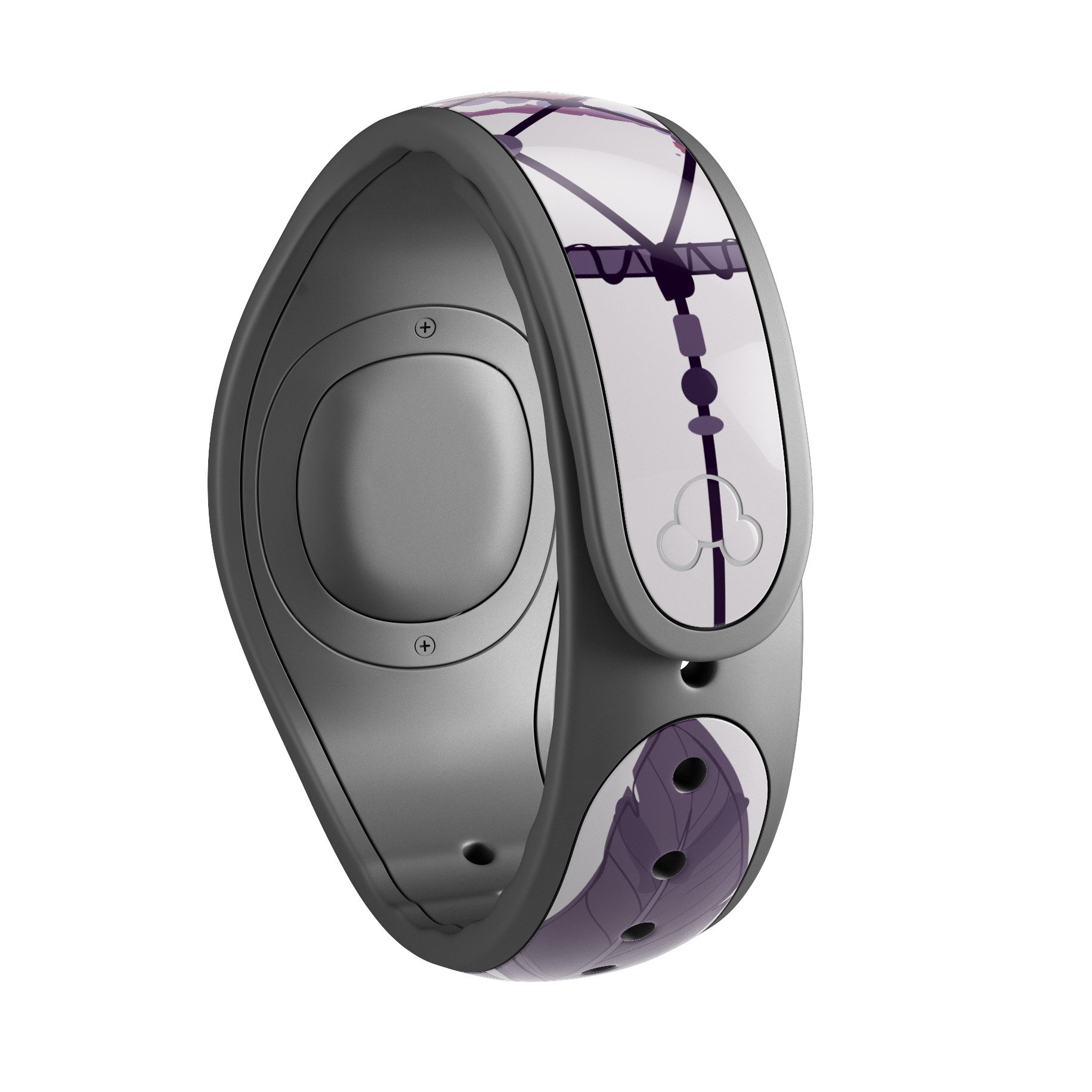 Dreamcatcher Splatter decal skin wrap kit for Disney Magic Band, showcasing vibrant colors and intricate design.