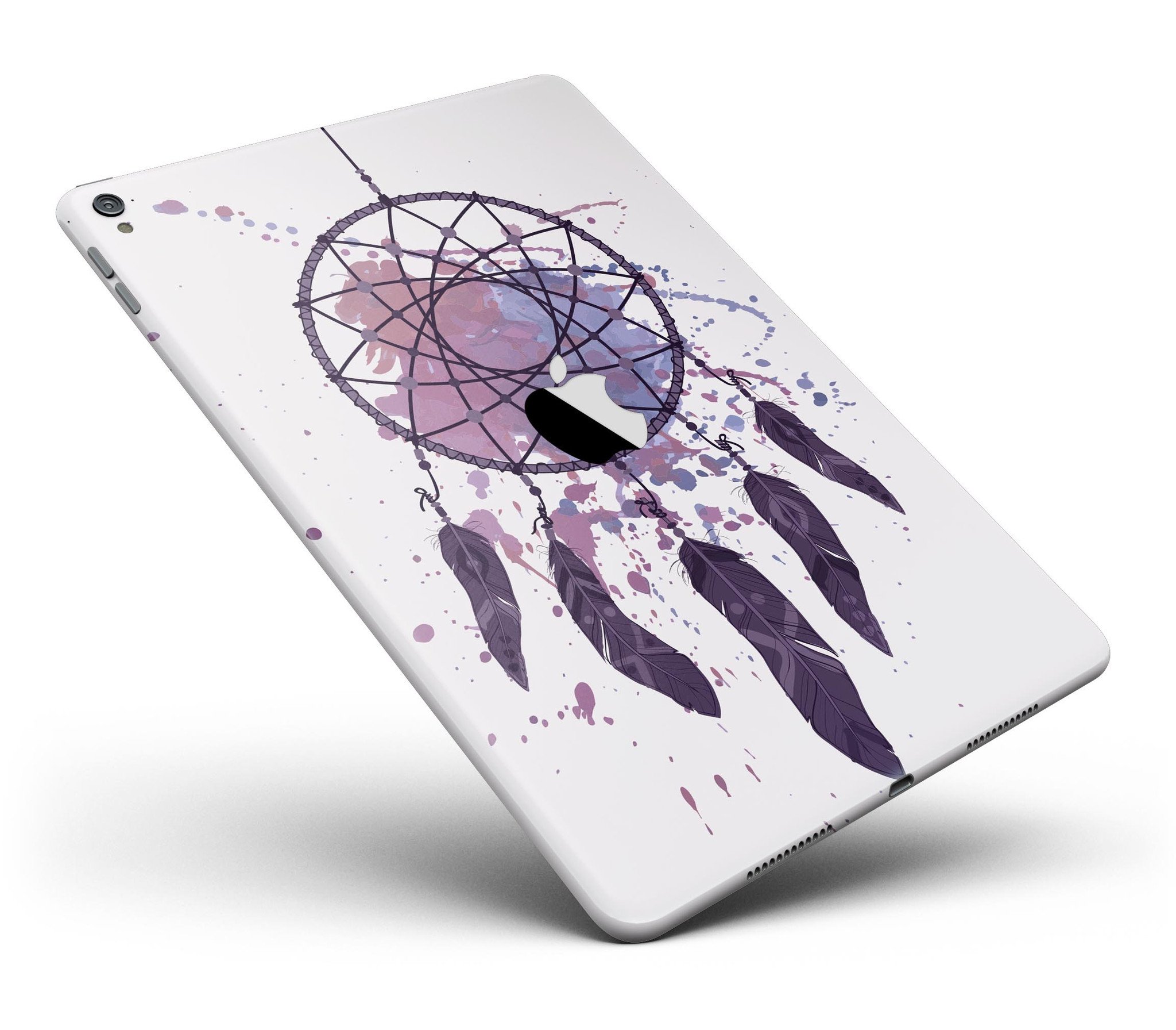 Dreamcatcher Splatter Full Body Skin for iPad Pro, showcasing vibrant colors and unique design.