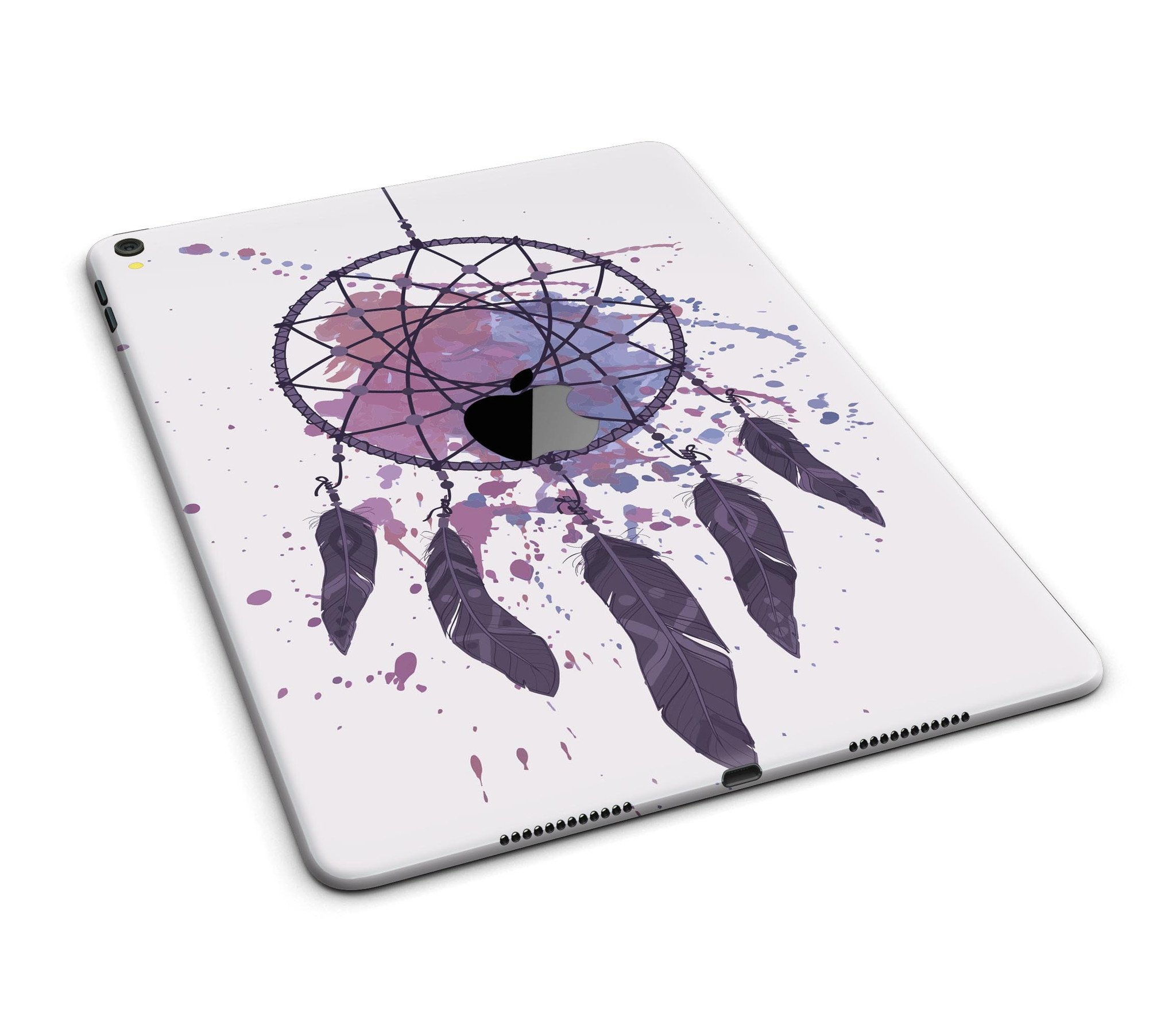 Dreamcatcher Splatter Full Body Skin for iPad Pro, showcasing vibrant colors and unique design.